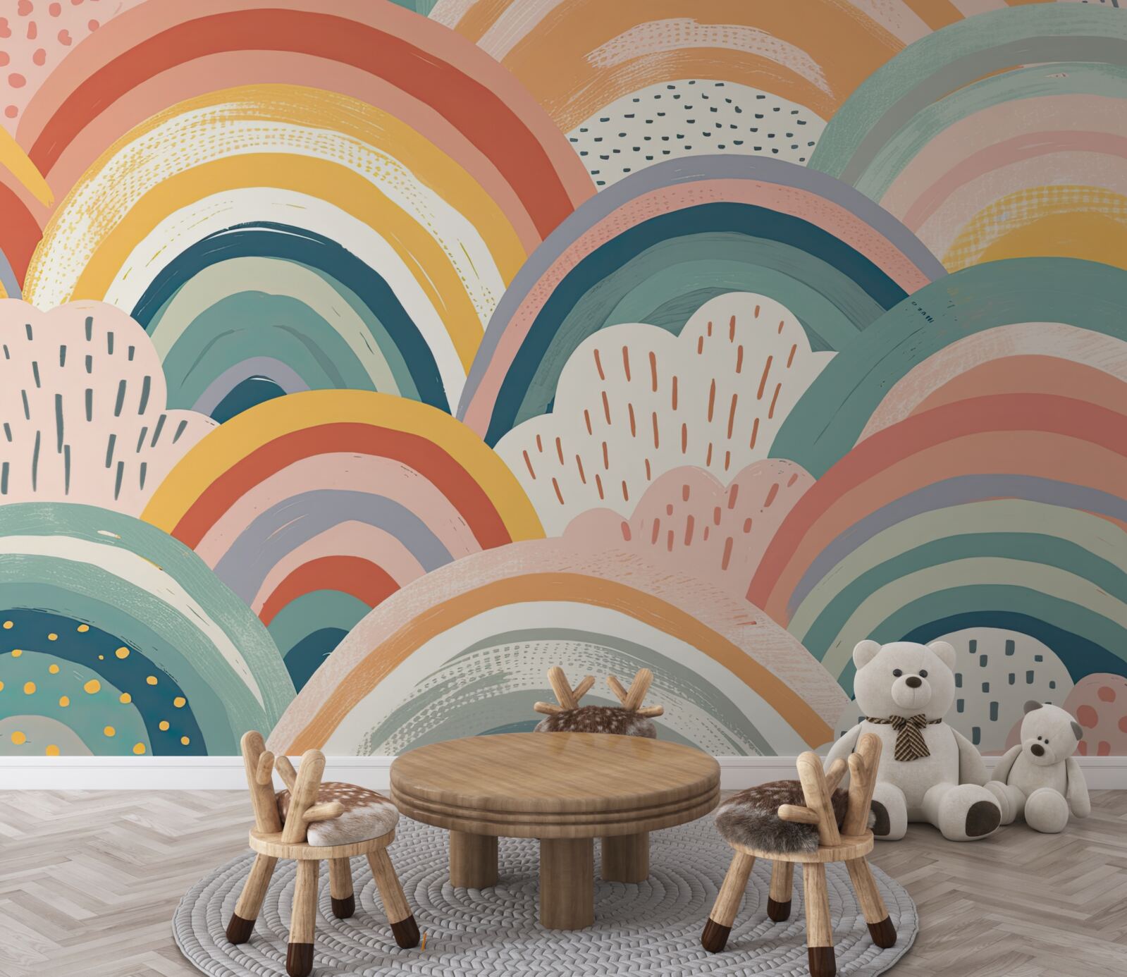 Fototapeta tęcze wszystkich kolorów