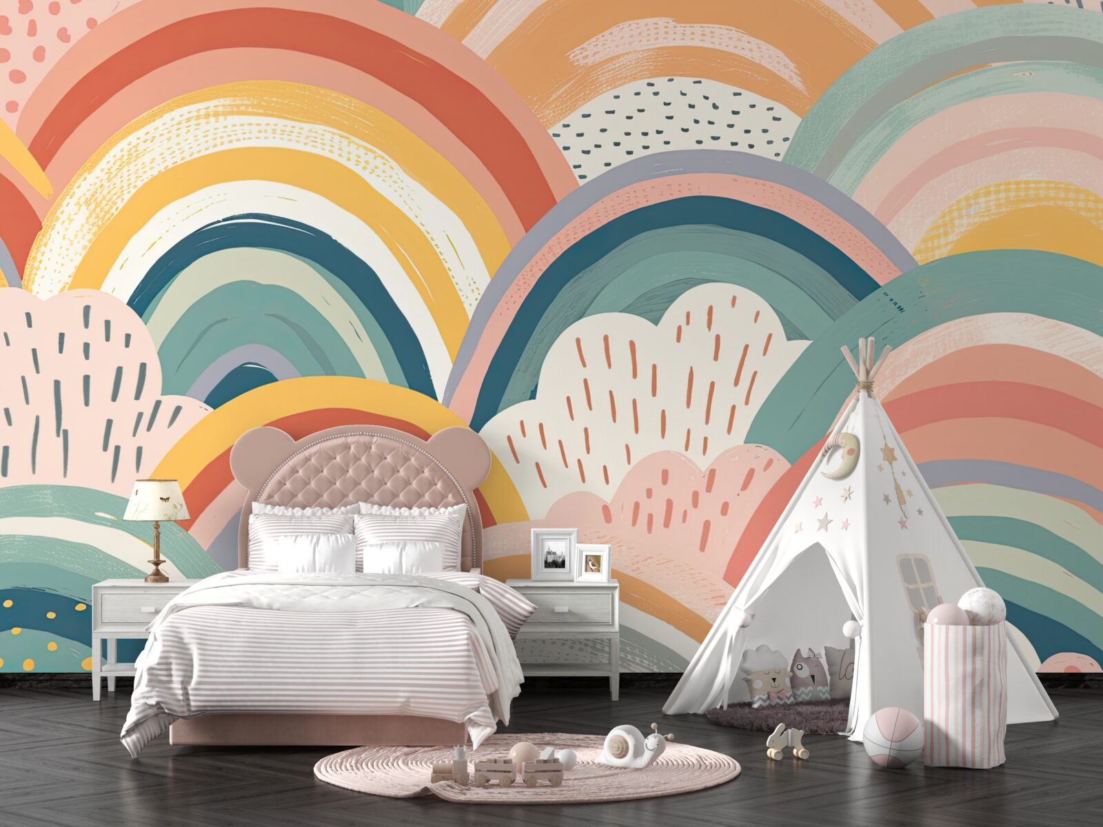 Fototapeta tęcze wszystkich kolorów