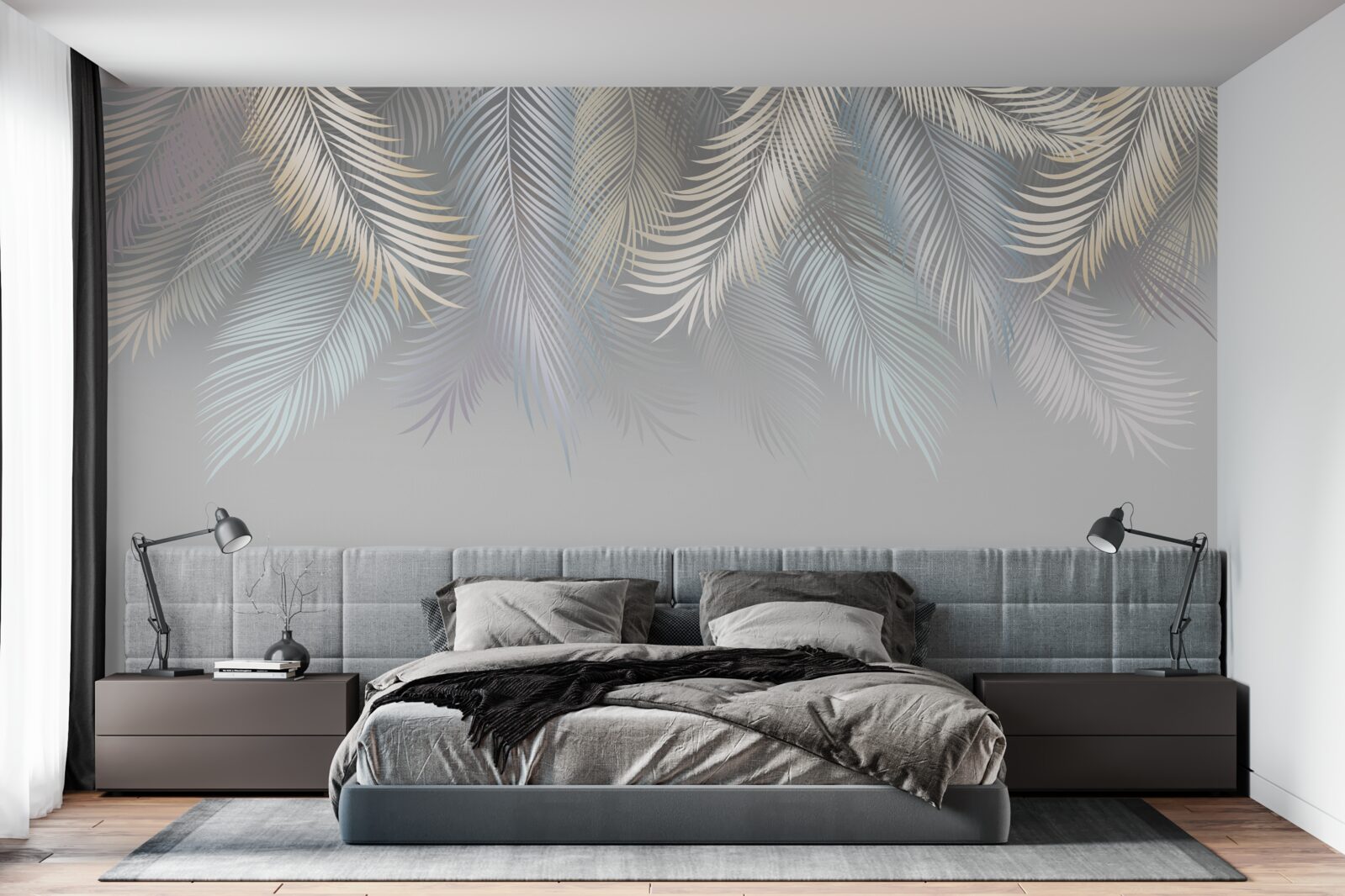 Fototapeta miękkie liście paproci