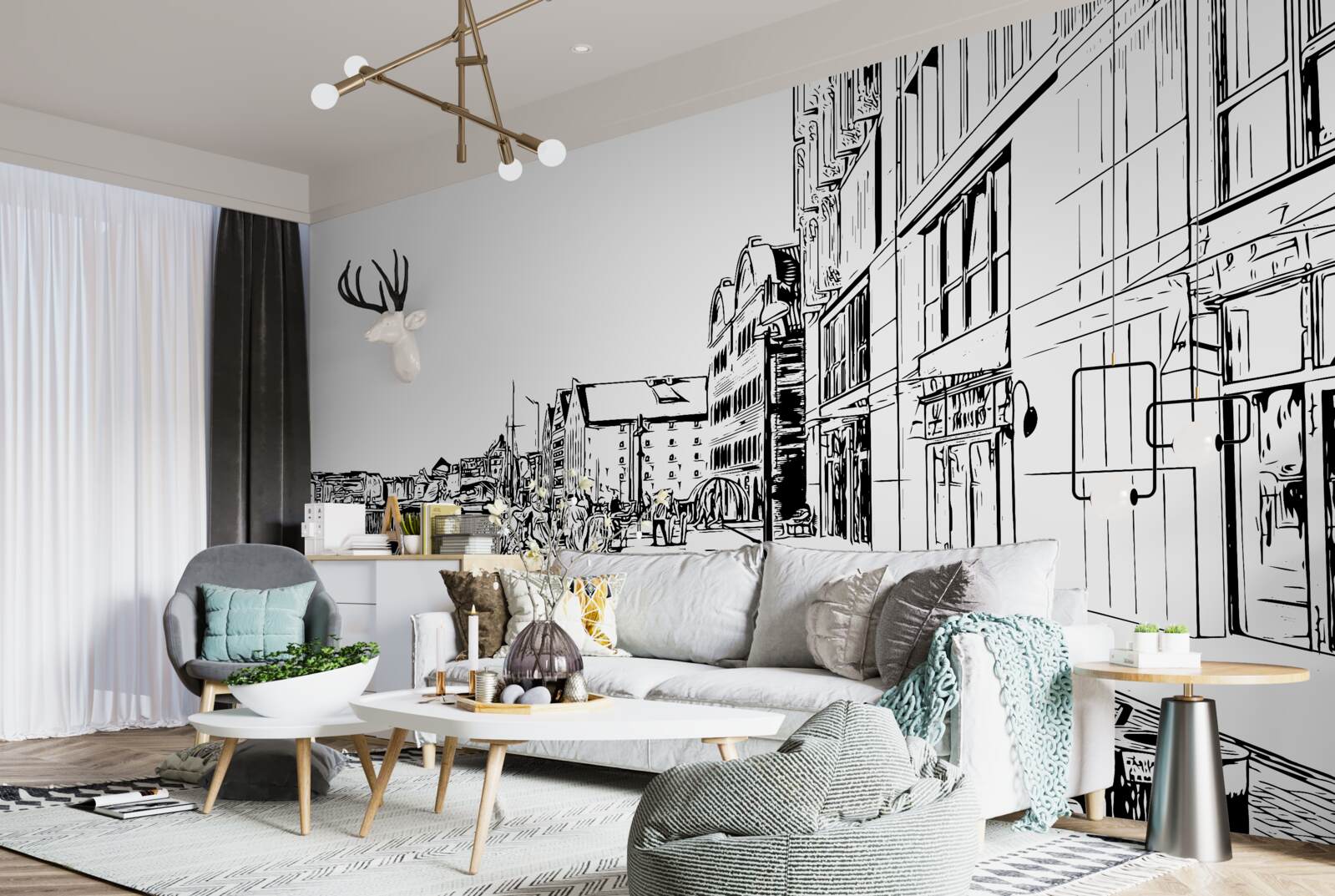 Fototapeta malowniczy nasyp widoczny na zdjęciu