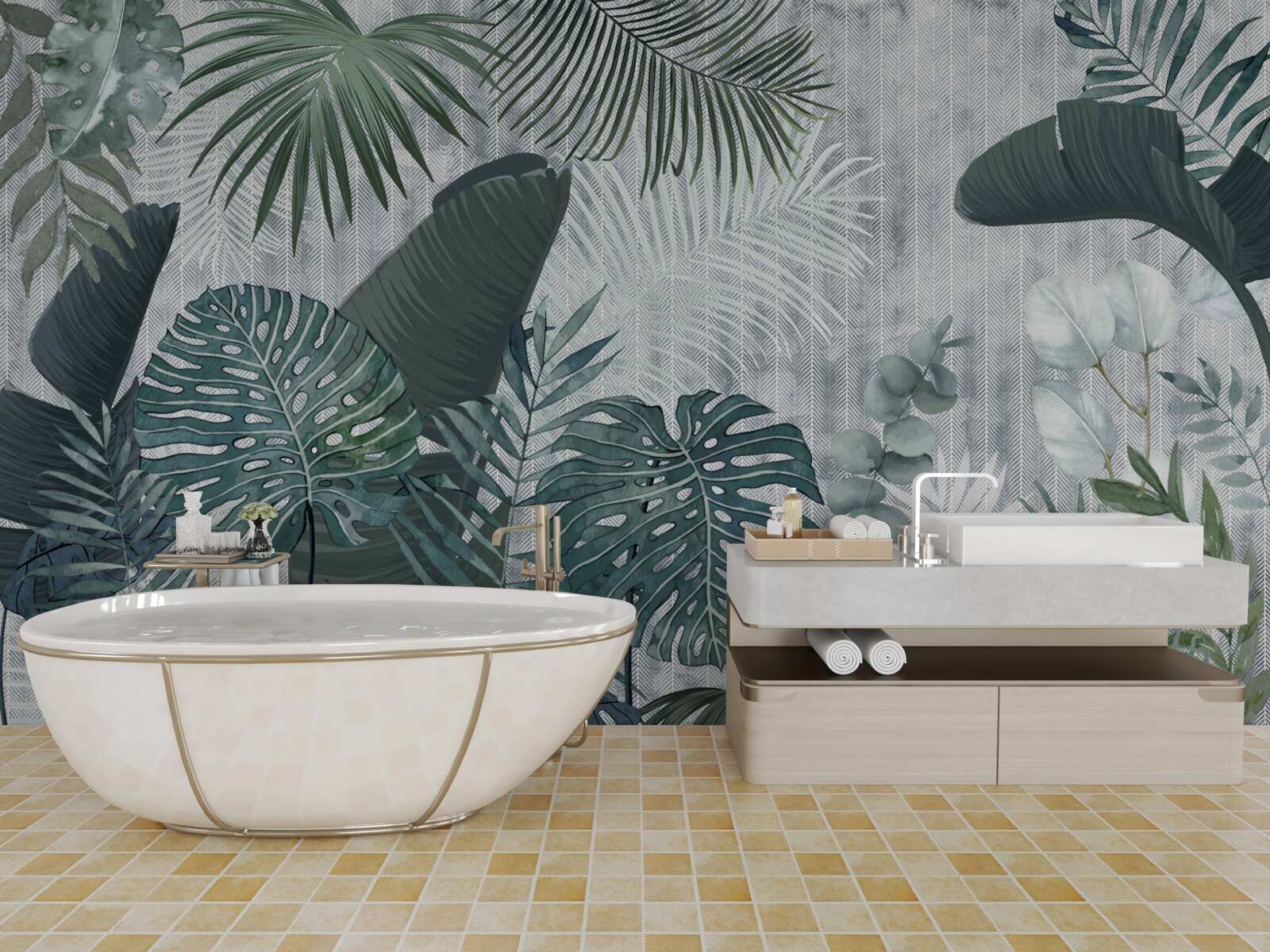 Fototapeta płodność roślin w dżungli