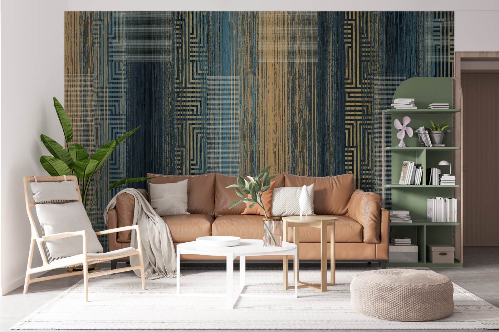 Fototapeta pionowe ciemne linie, które utraciły przejrzystość