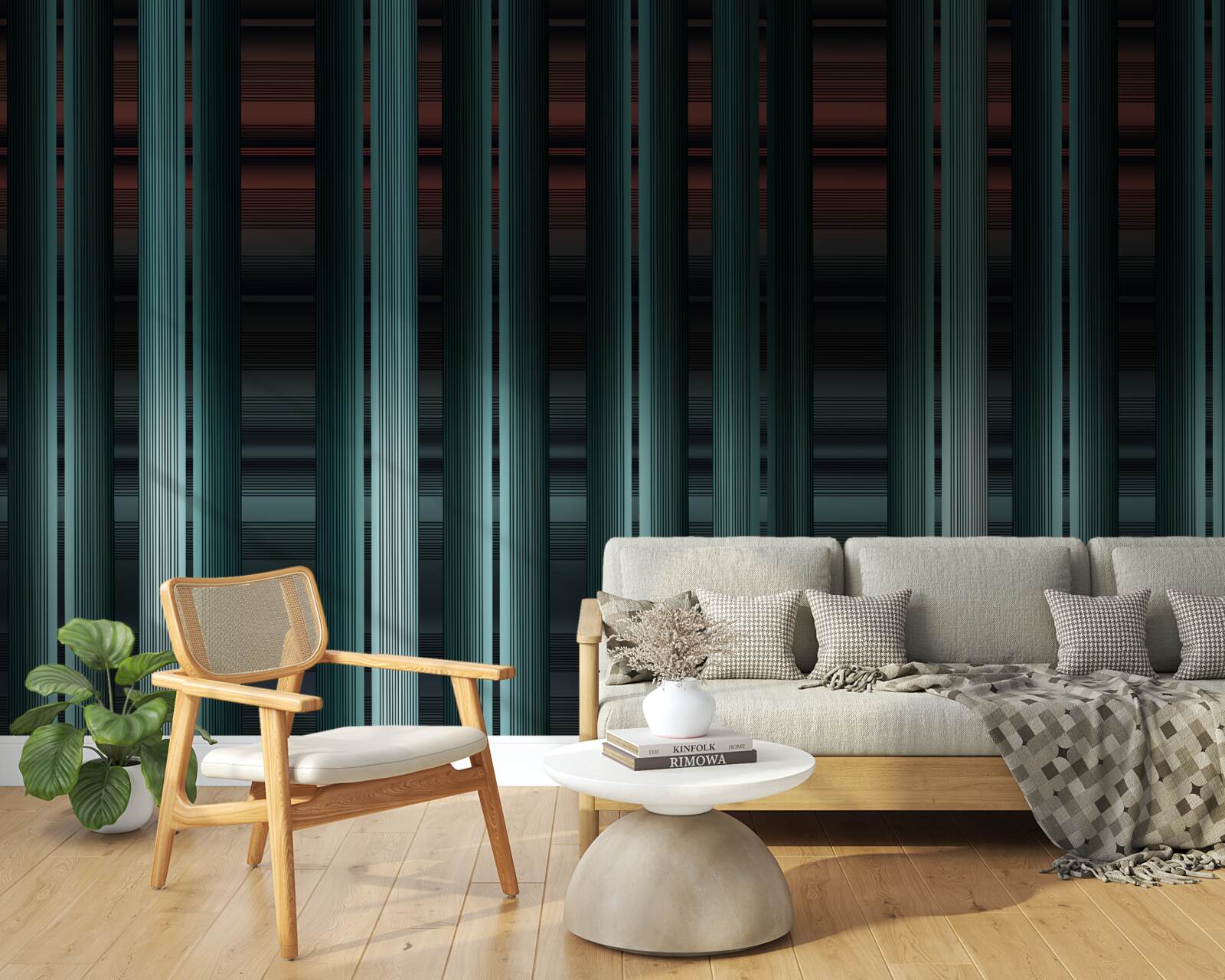 Fototapeta pionowe paski typu wektorowego nieskończonego