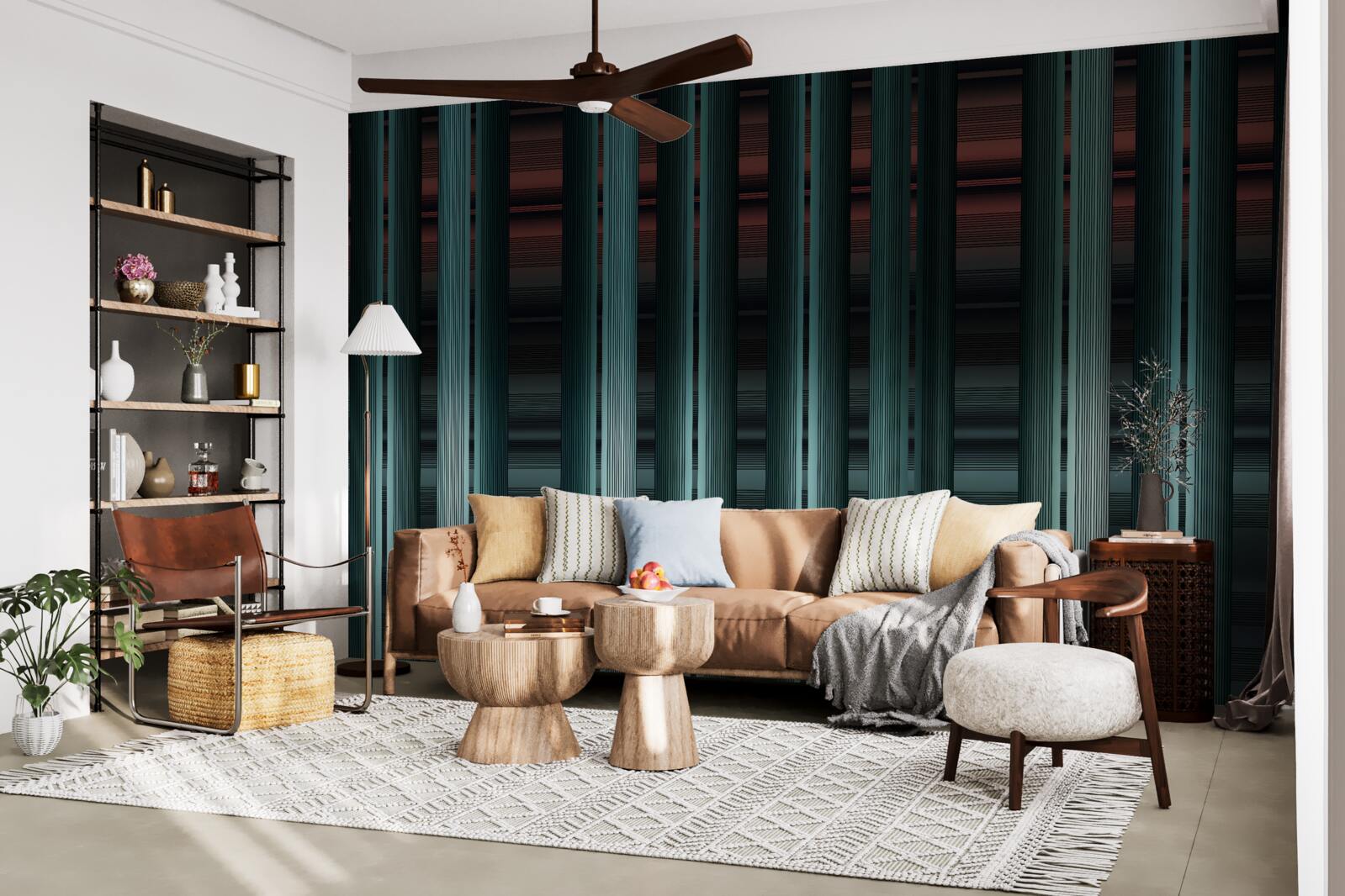 Fototapeta pionowe paski typu wektorowego nieskończonego