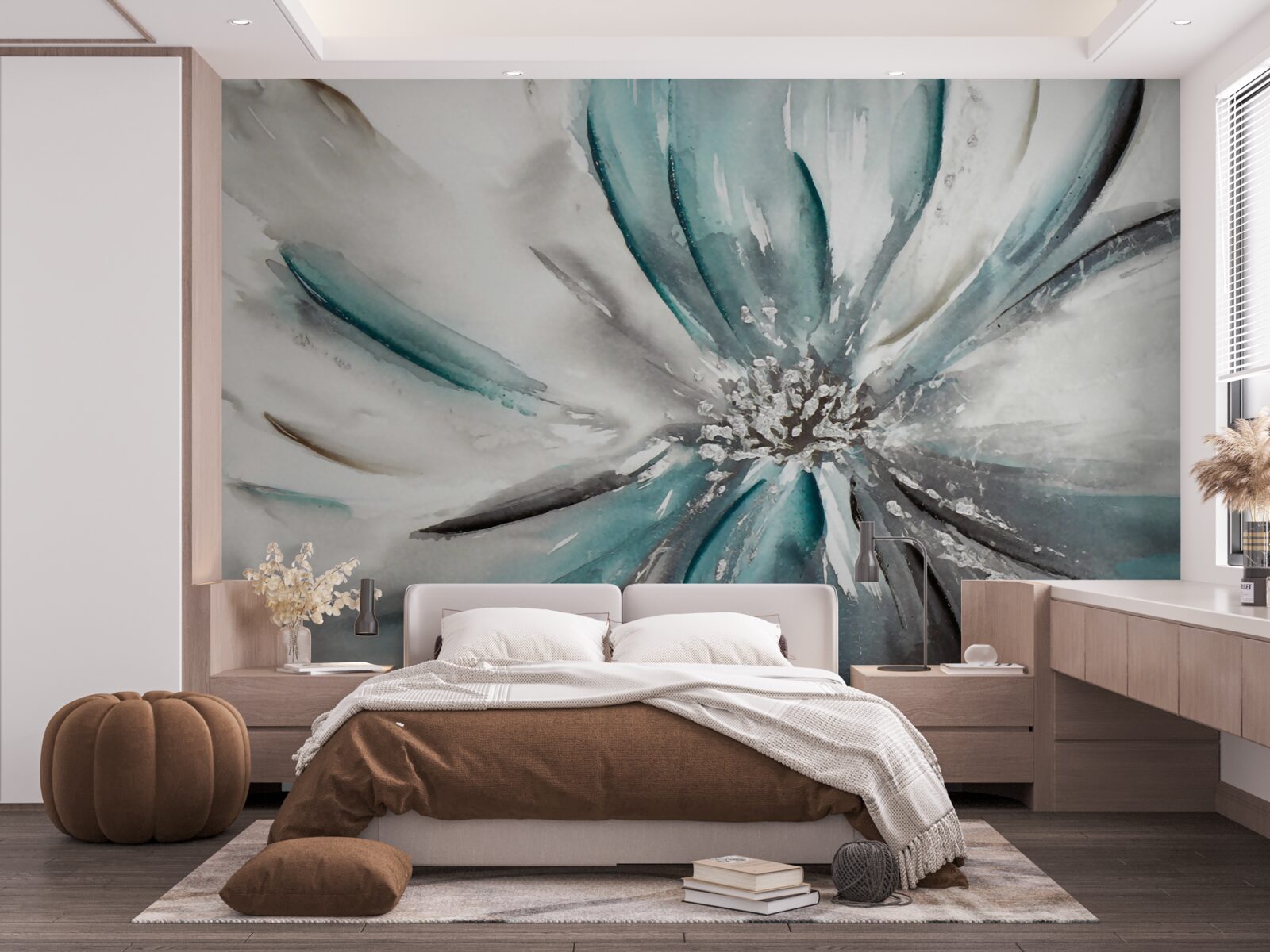 Fototapeta delikatne płatki otwartego pąka