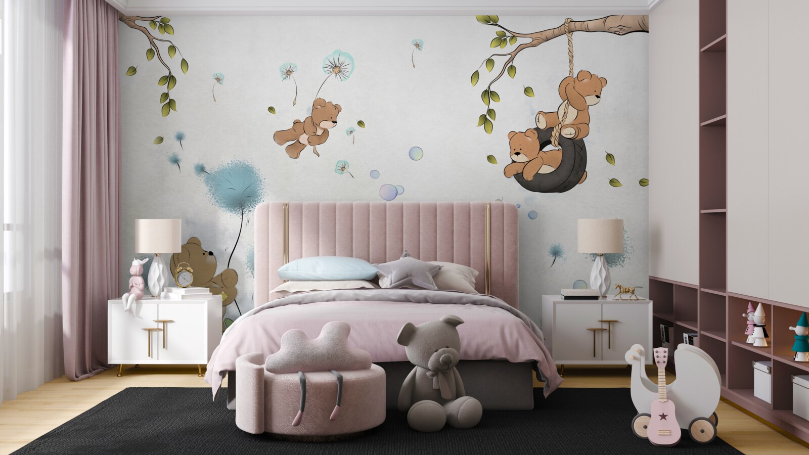 Fototapeta maluszki grają