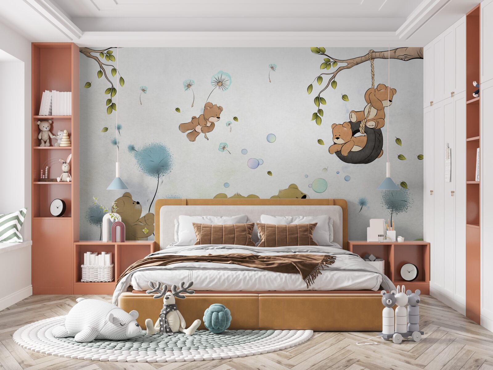 Fototapeta maluszki grają