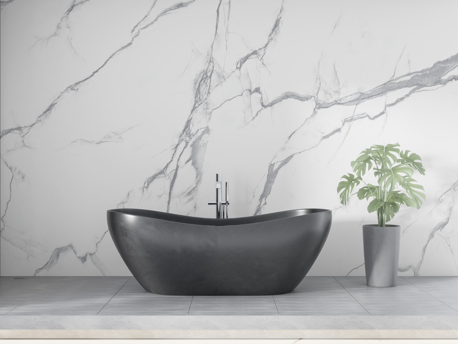 Fototapeta potężna burza na lekkich chmurach