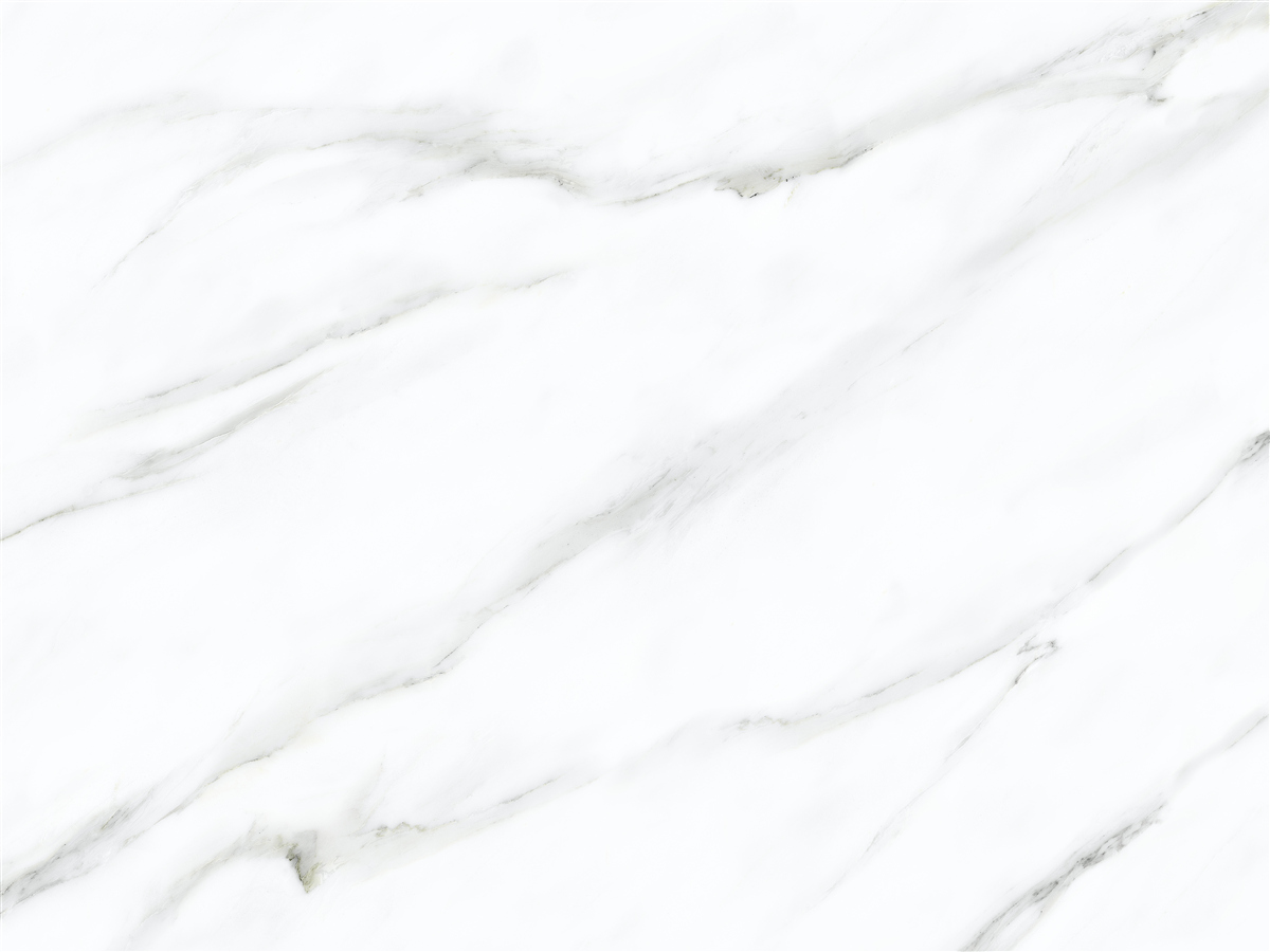 Fototapeta Śnieżnobiały marmur z szarymi wzorami fal