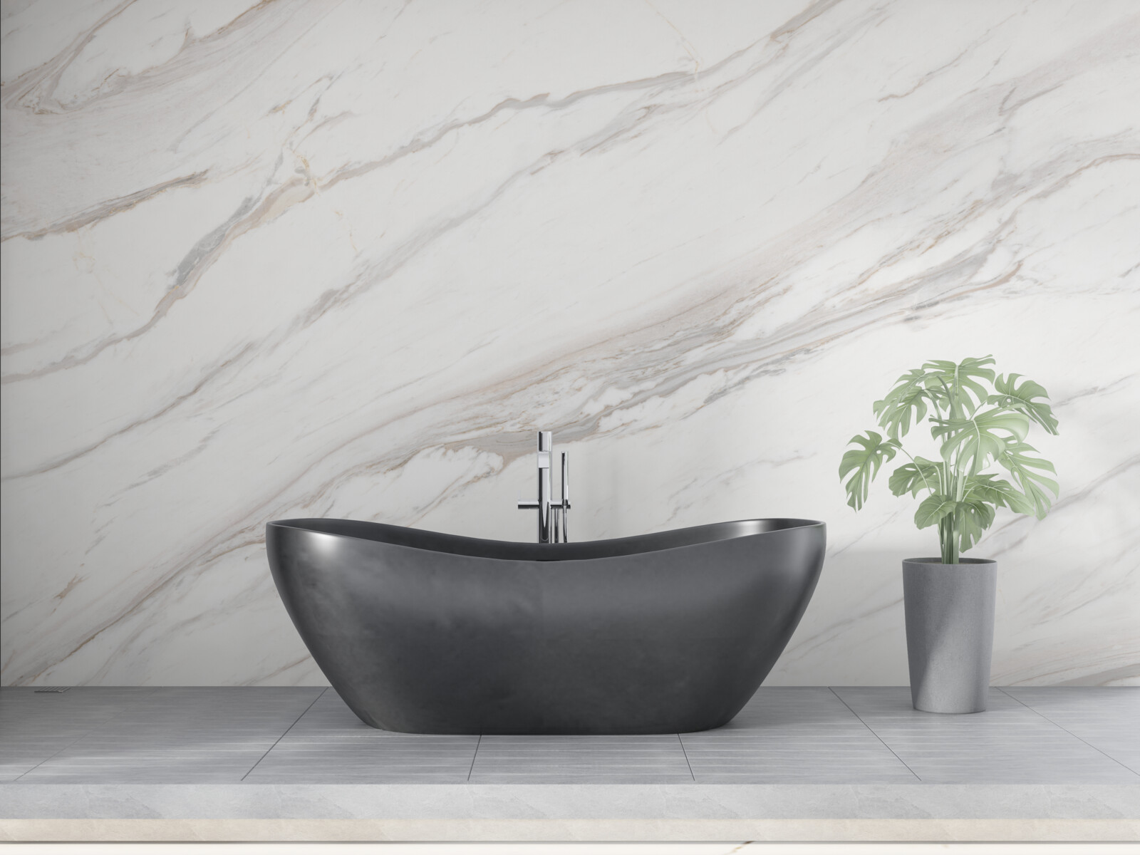 Fototapeta marmur o delikatnym jasnozłotym odcieniu