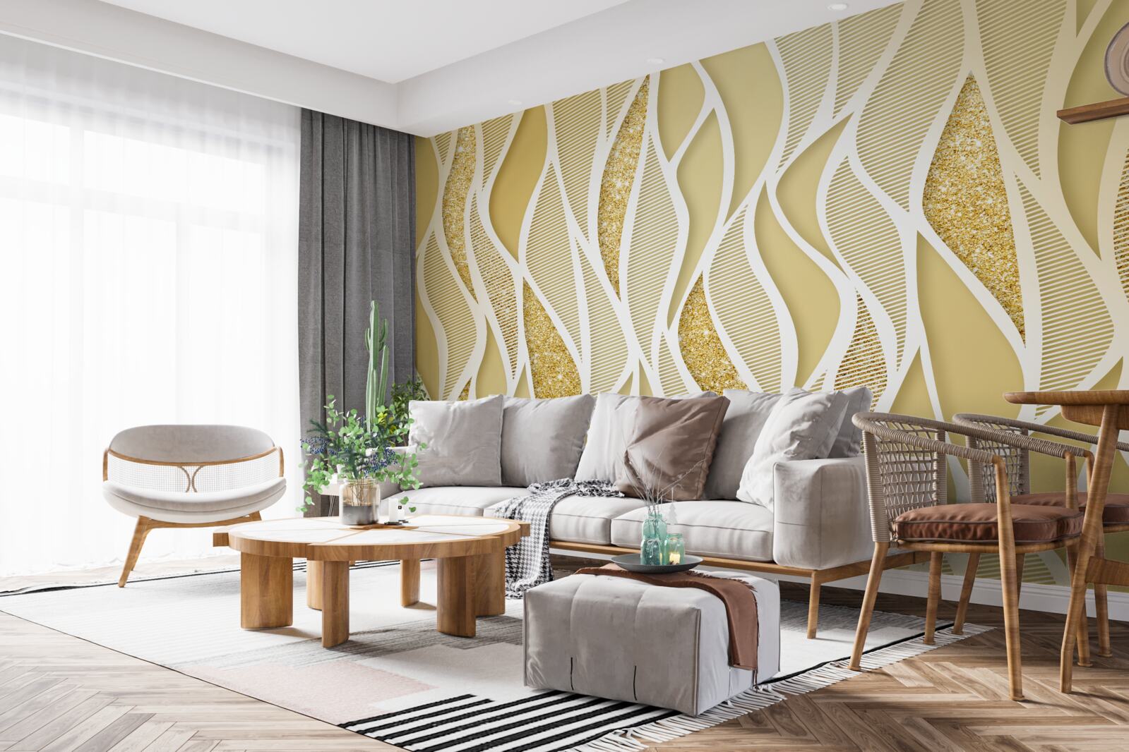 Fototapeta streszczenie jesienne liście