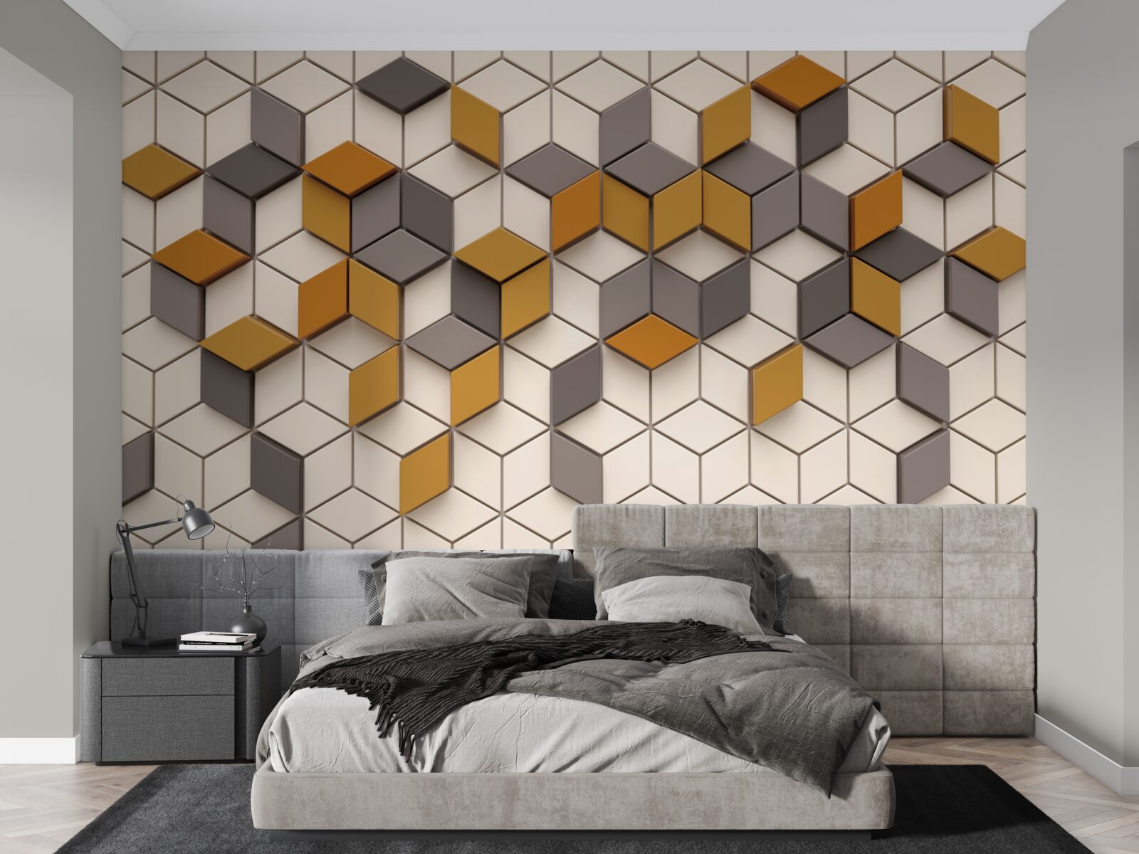 Fototapeta bloki o różnych krawędziach