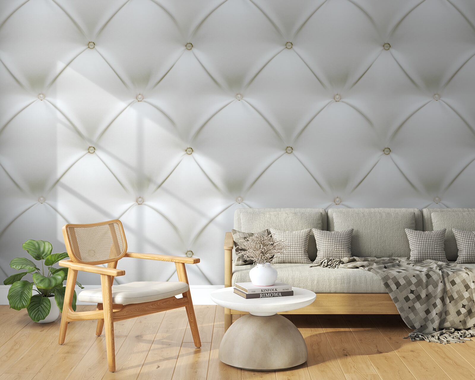 Fototapeta tekstura ze złotymi perłami w trójwymiarowym projekcie