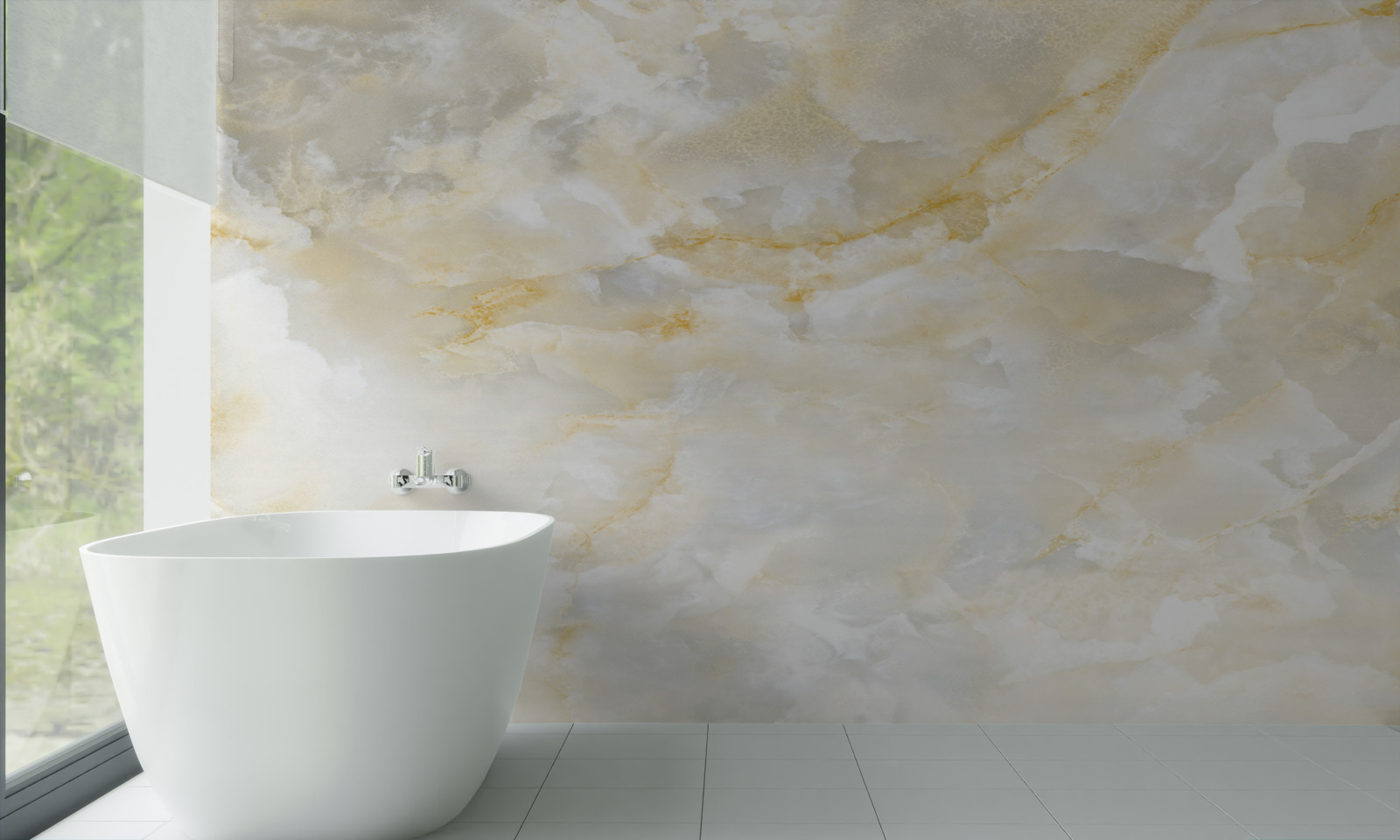 Fototapeta chmury przepełnione deszczem o świcie światła