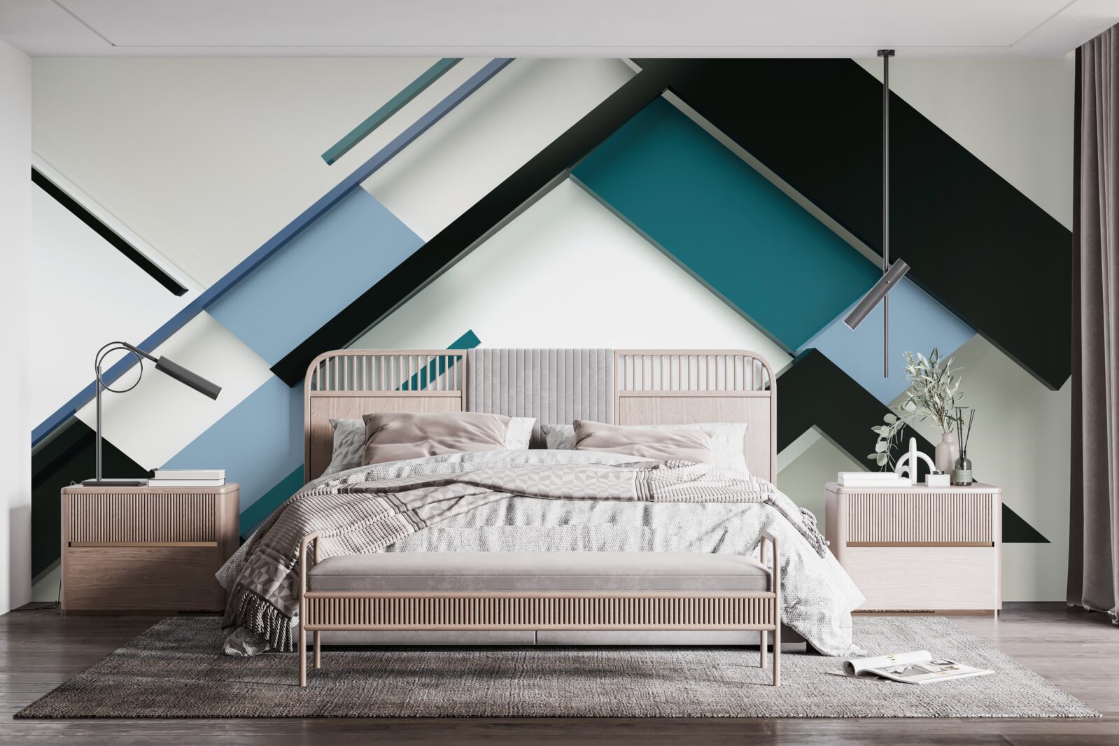 Fototapeta kształty geometryczne w abstrakcji