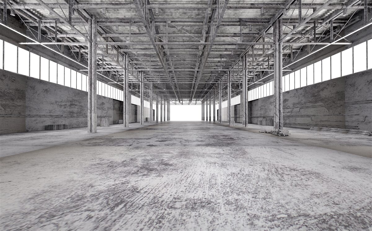 Fototapeta pracownia czarno-biała jest pusta