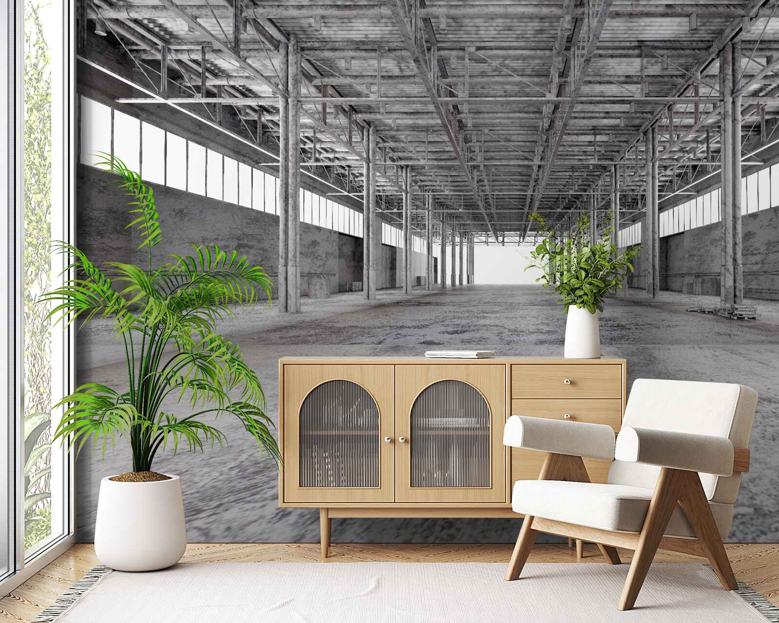 Fototapeta pracownia czarno-biała jest pusta