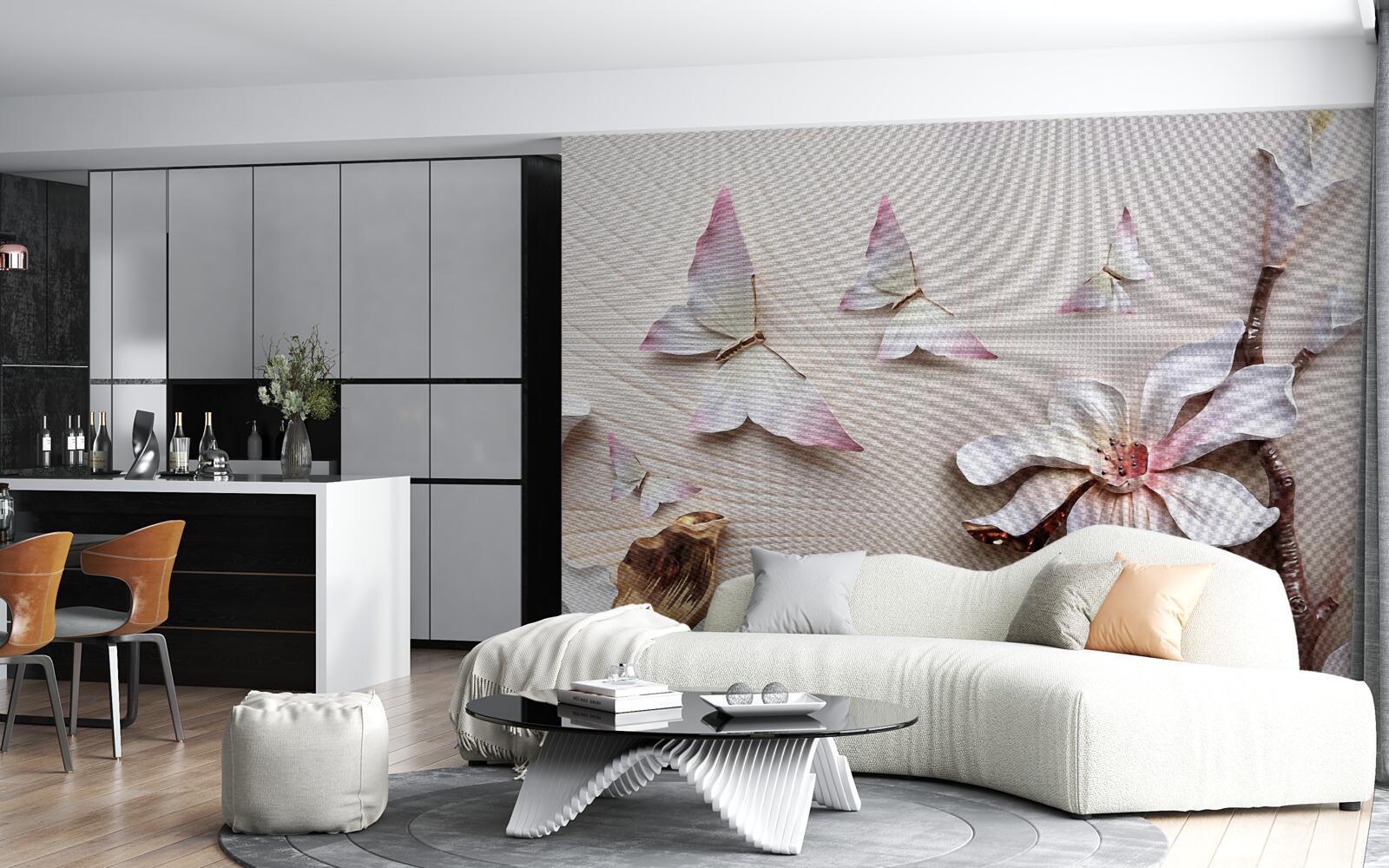 Fototapeta Ćmy nad jasnymi pąkami