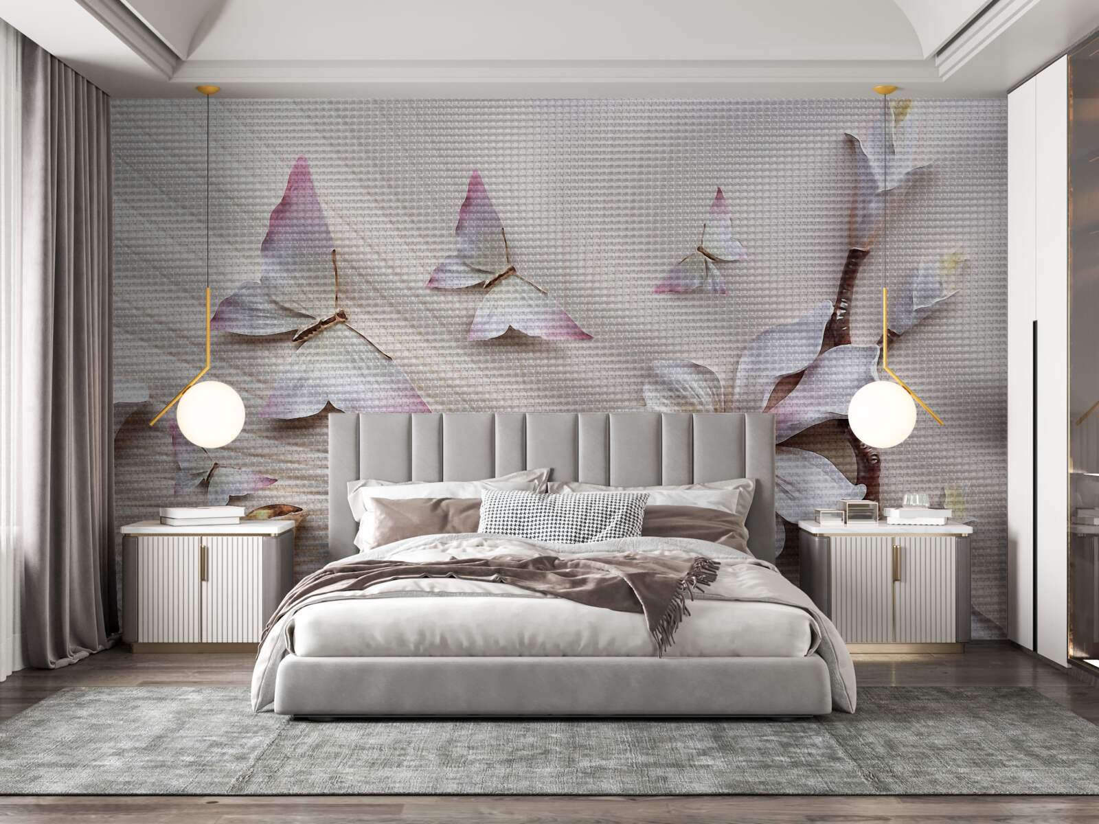 Fototapeta Ćmy nad jasnymi pąkami