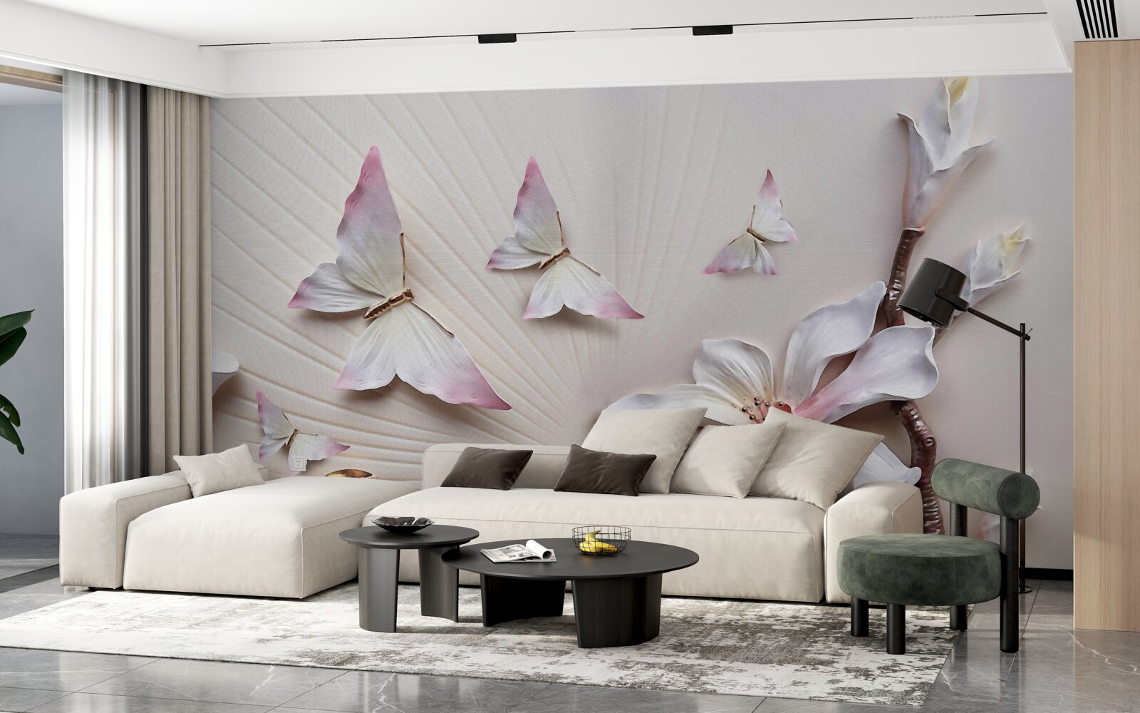 Fototapeta Ćmy nad jasnymi pąkami