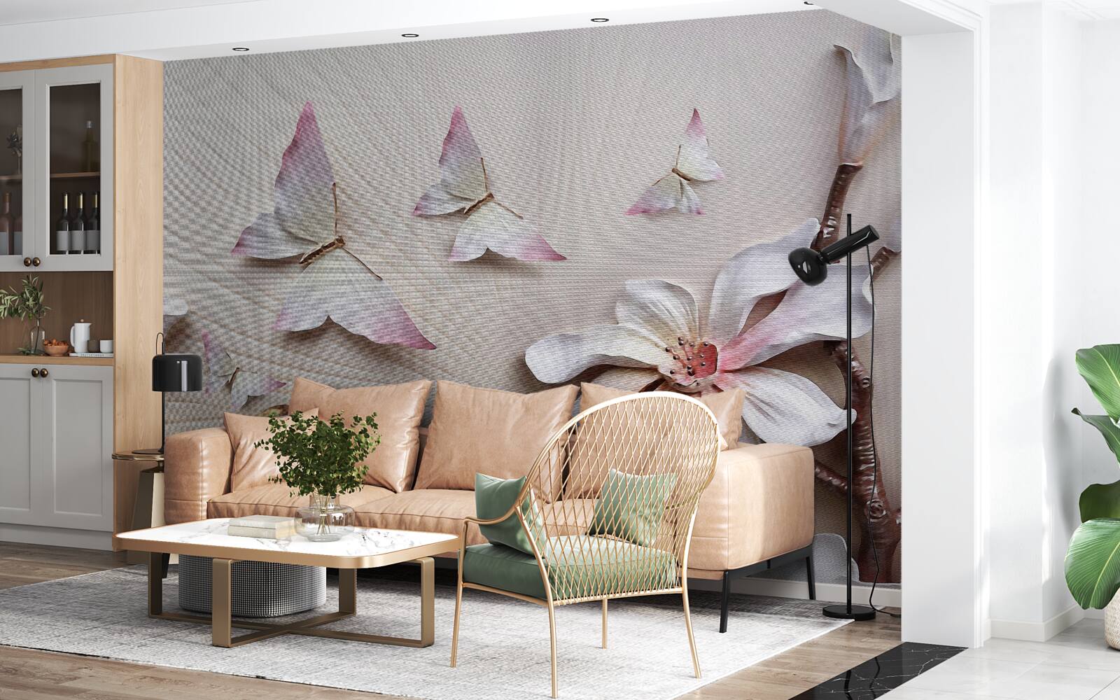 Fototapeta Ćmy nad jasnymi pąkami