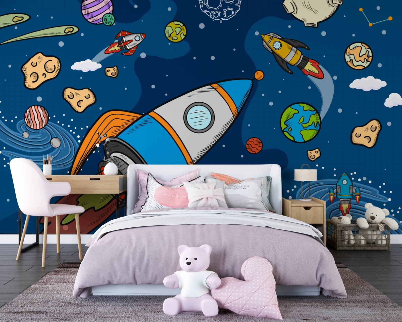 Fototapeta rakiety kosmiczne