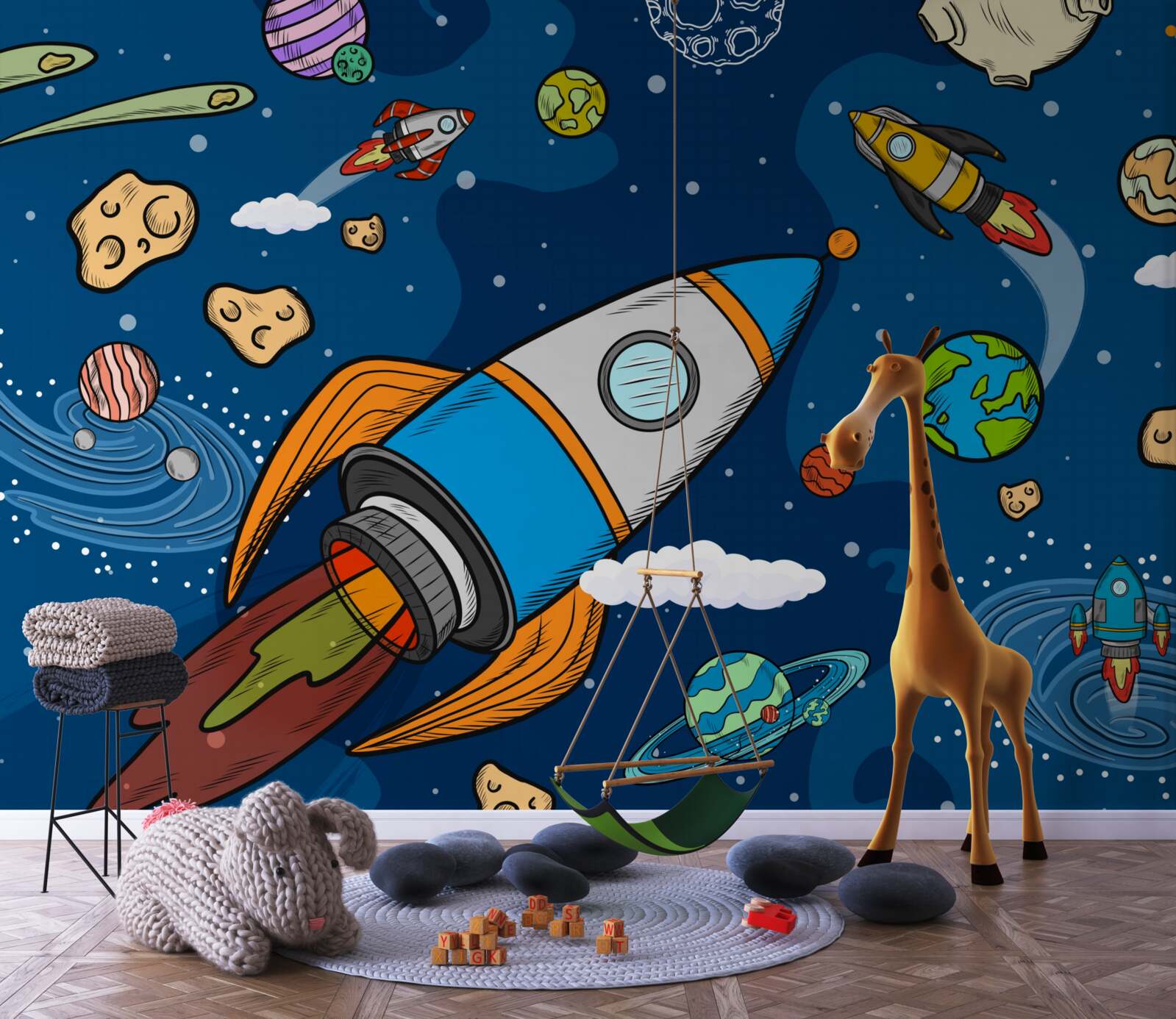 Fototapeta rakiety kosmiczne