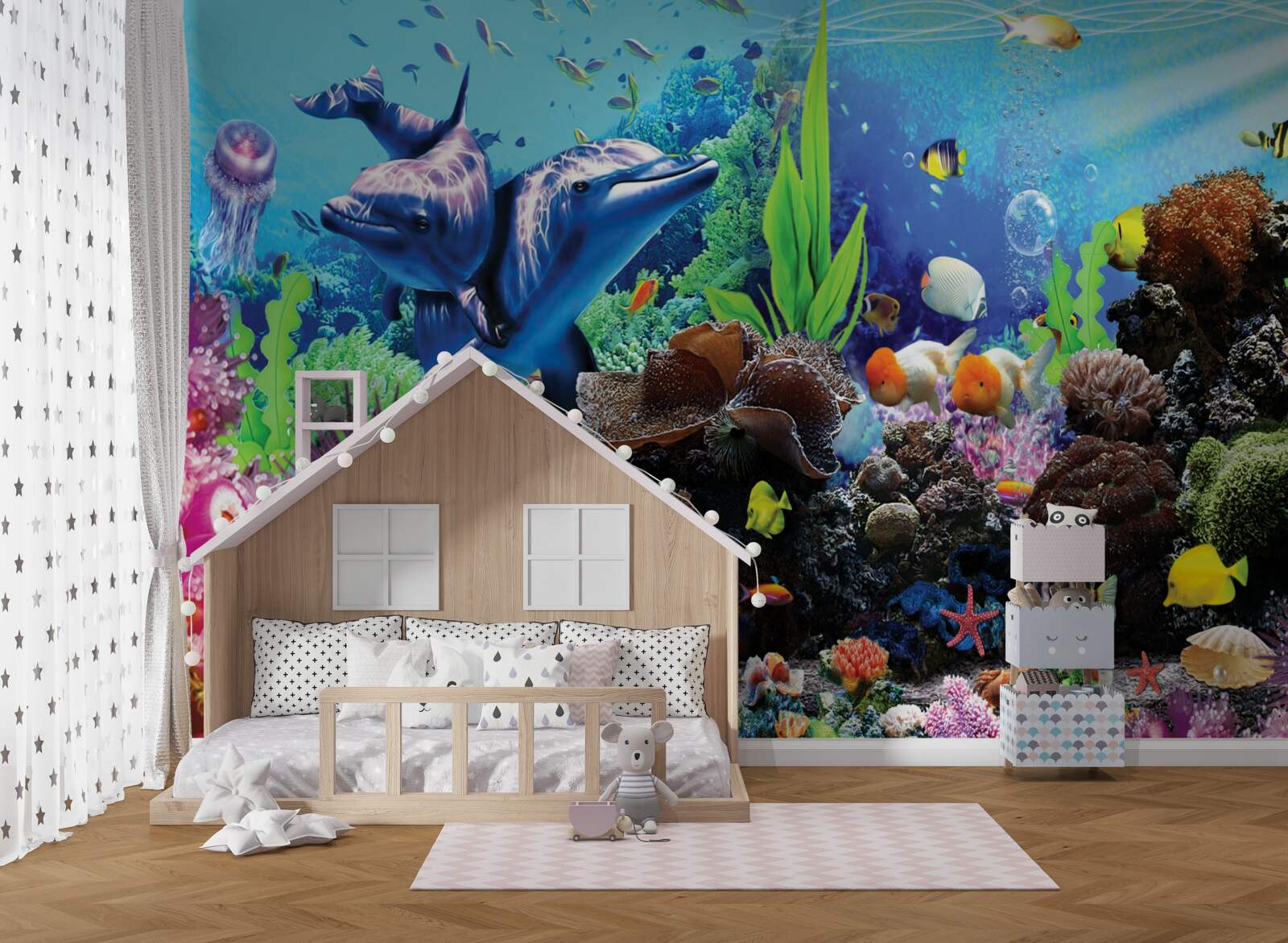 Fototapeta podwodny świat w najdrobniejszych szczegółach