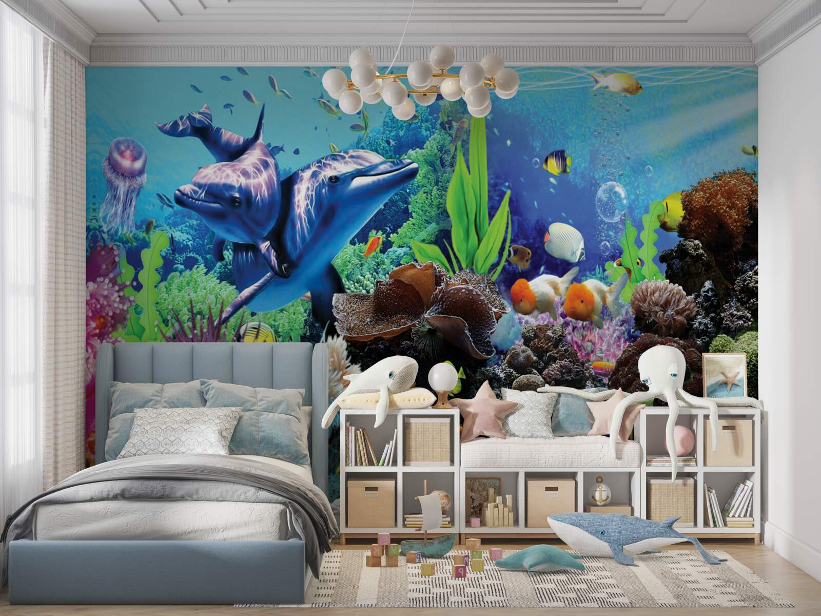 Fototapeta podwodny świat w najdrobniejszych szczegółach