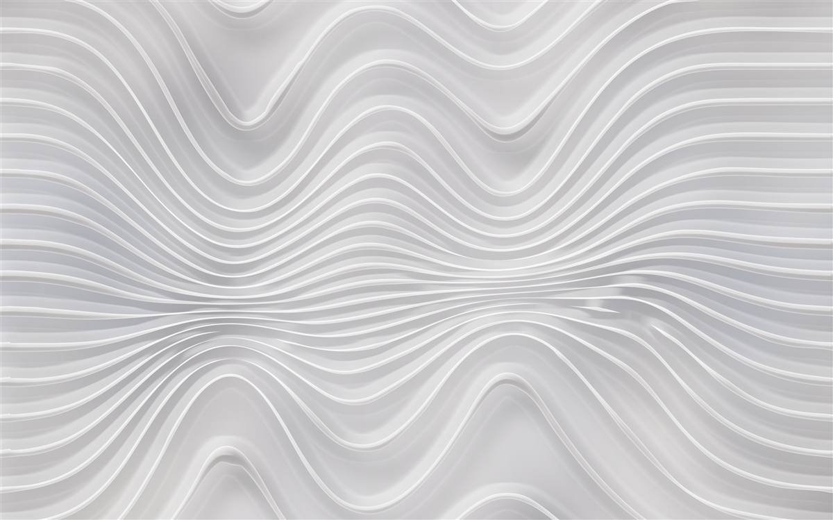 Fototapeta fale rozciągające się do nieskończoności w kierunku poziomym