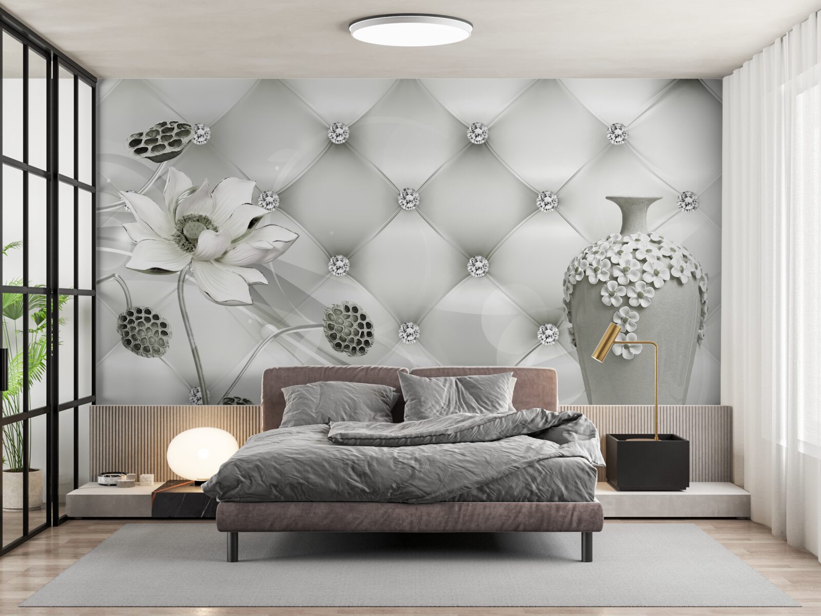 Fototapeta abstrakcyjne pionowe linie w różnych kolorach