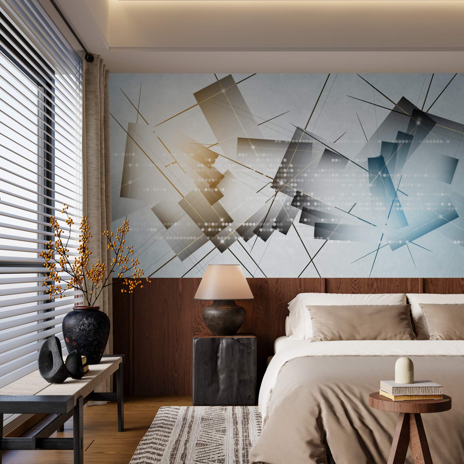 Fototapeta jasny blask na różnych obrazach