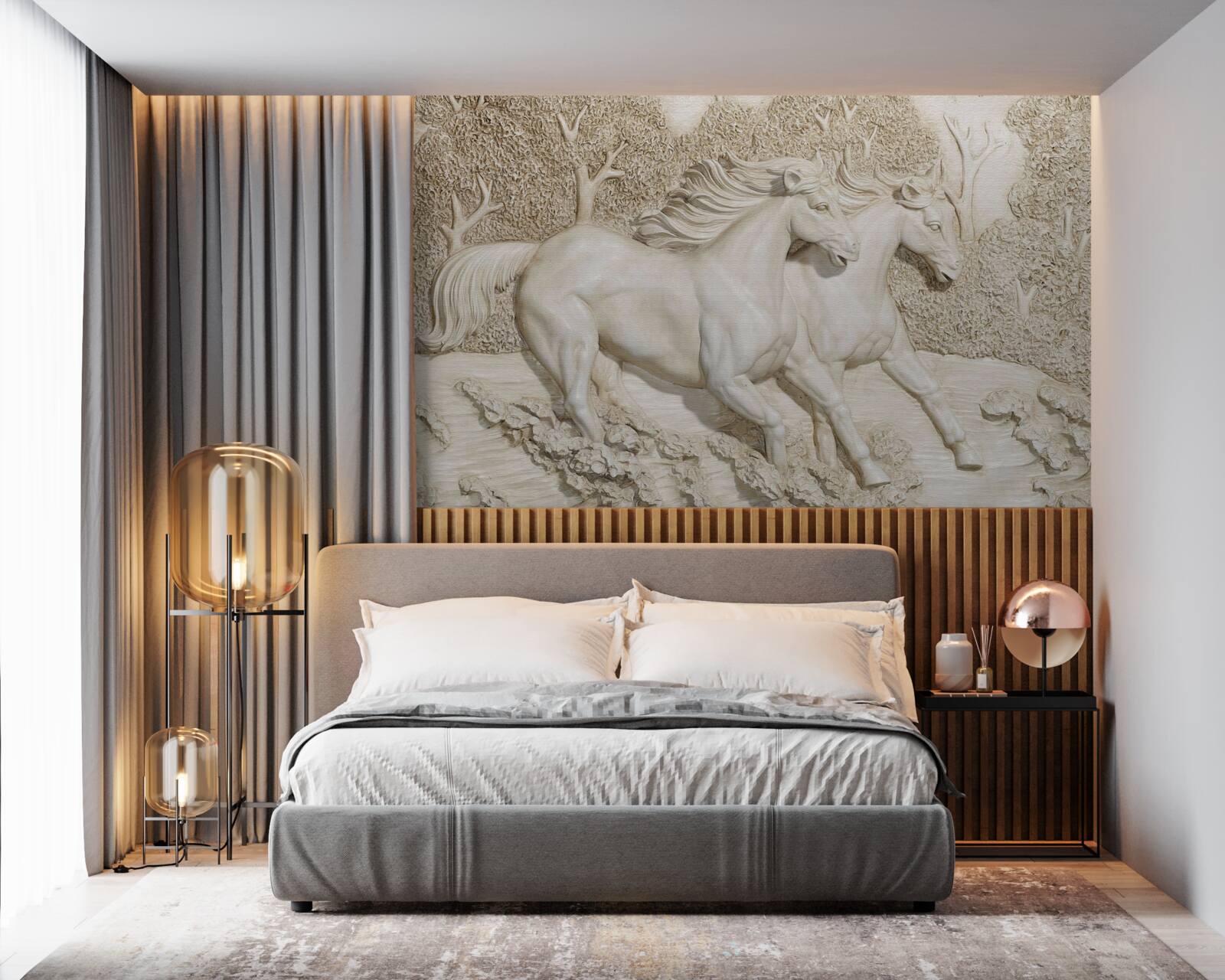 Fototapeta konie galopują