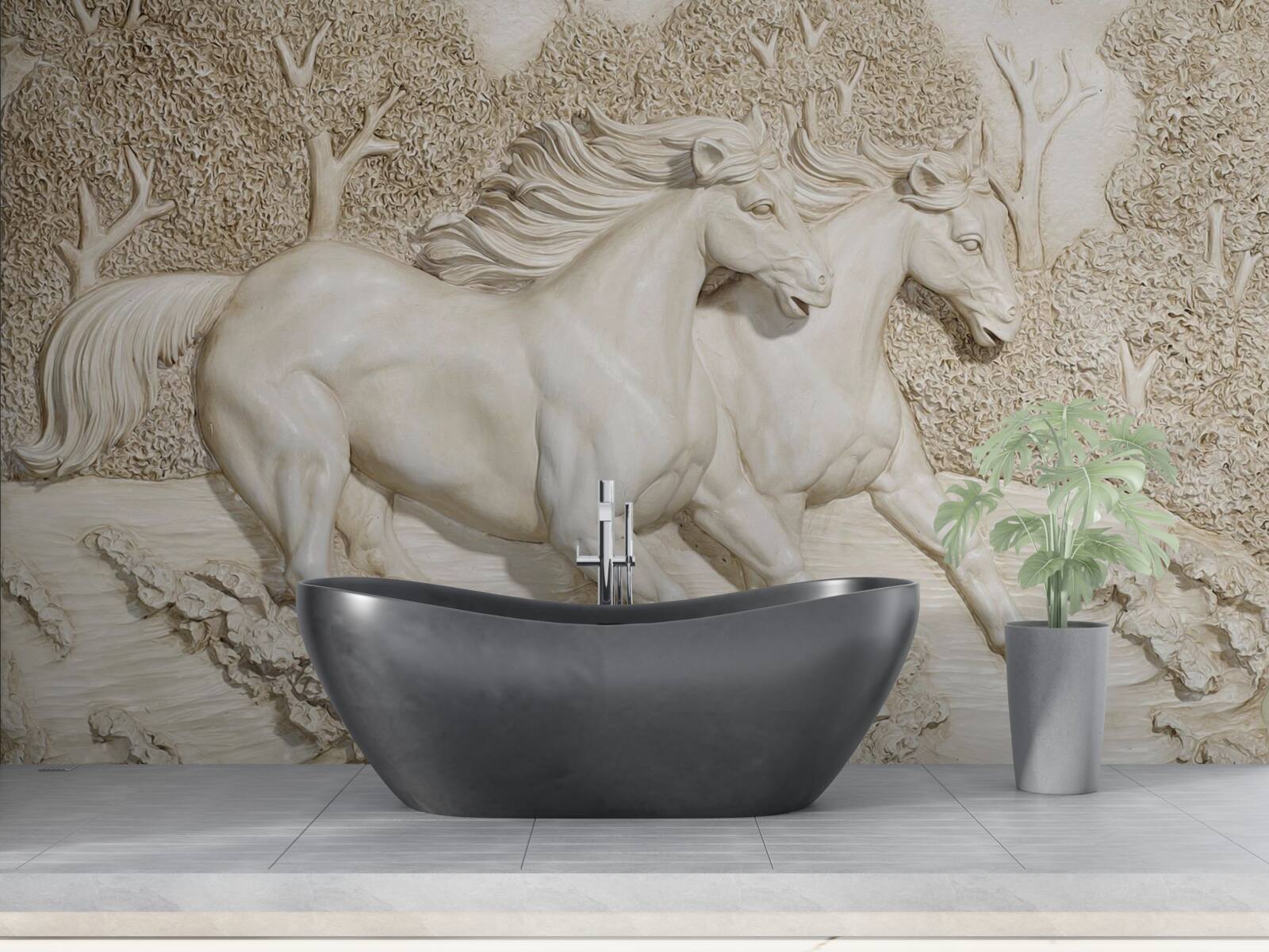 Fototapeta konie galopują