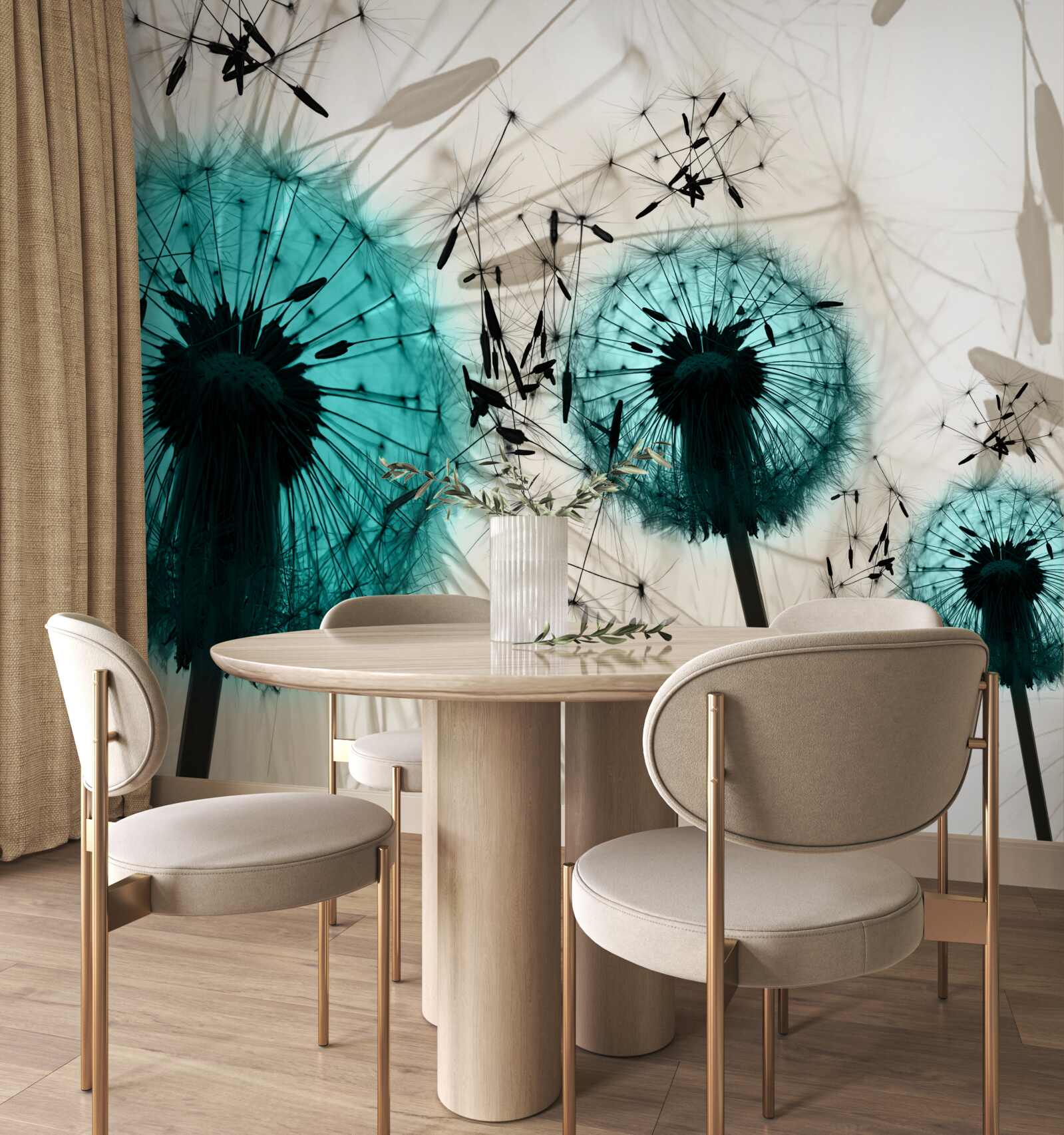 Fototapeta zbliżenia mniszek lekarski