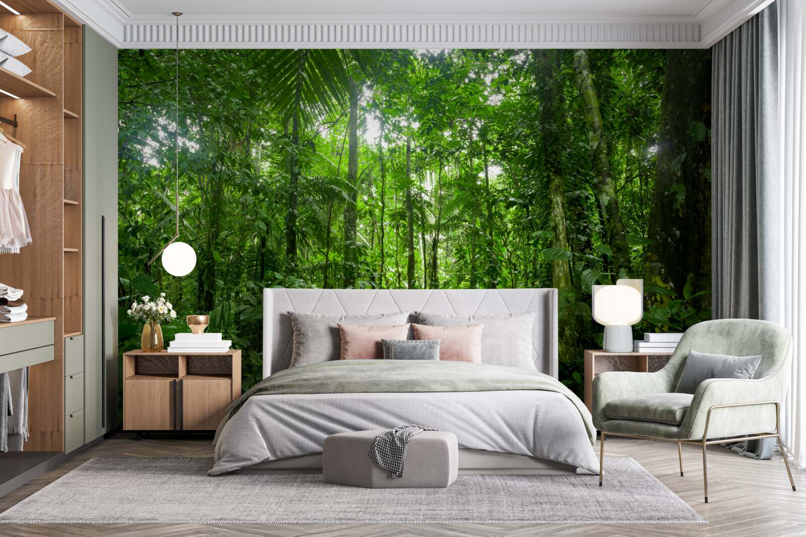 Fototapeta krajobraz lasu deszczowego, amazonia