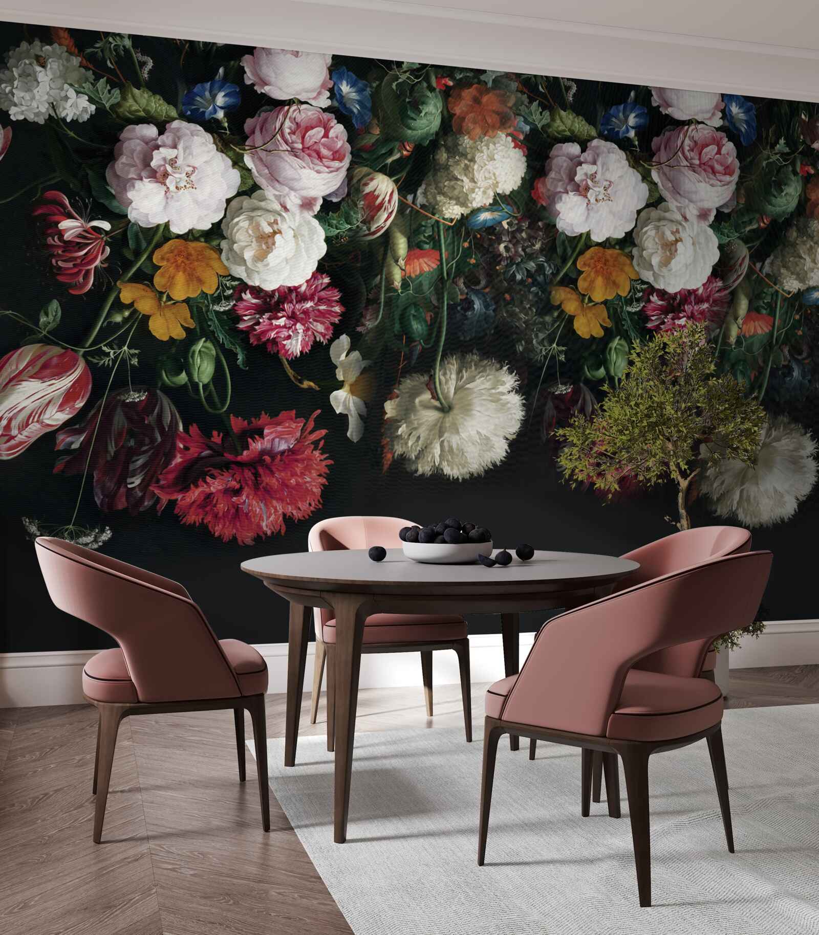 Fototapeta obcięte pąki, botanika i współczesna kreatywność