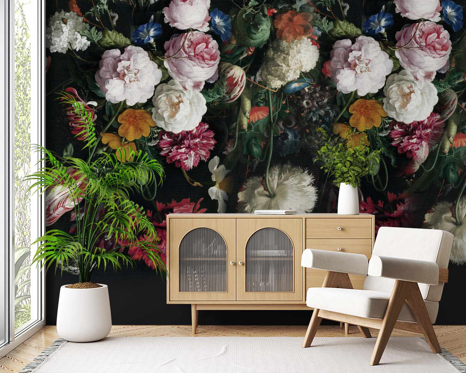 Fototapeta obcięte pąki, botanika i współczesna kreatywność