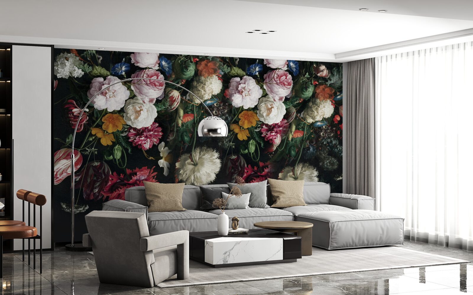 Fototapeta obcięte pąki, botanika i współczesna kreatywność