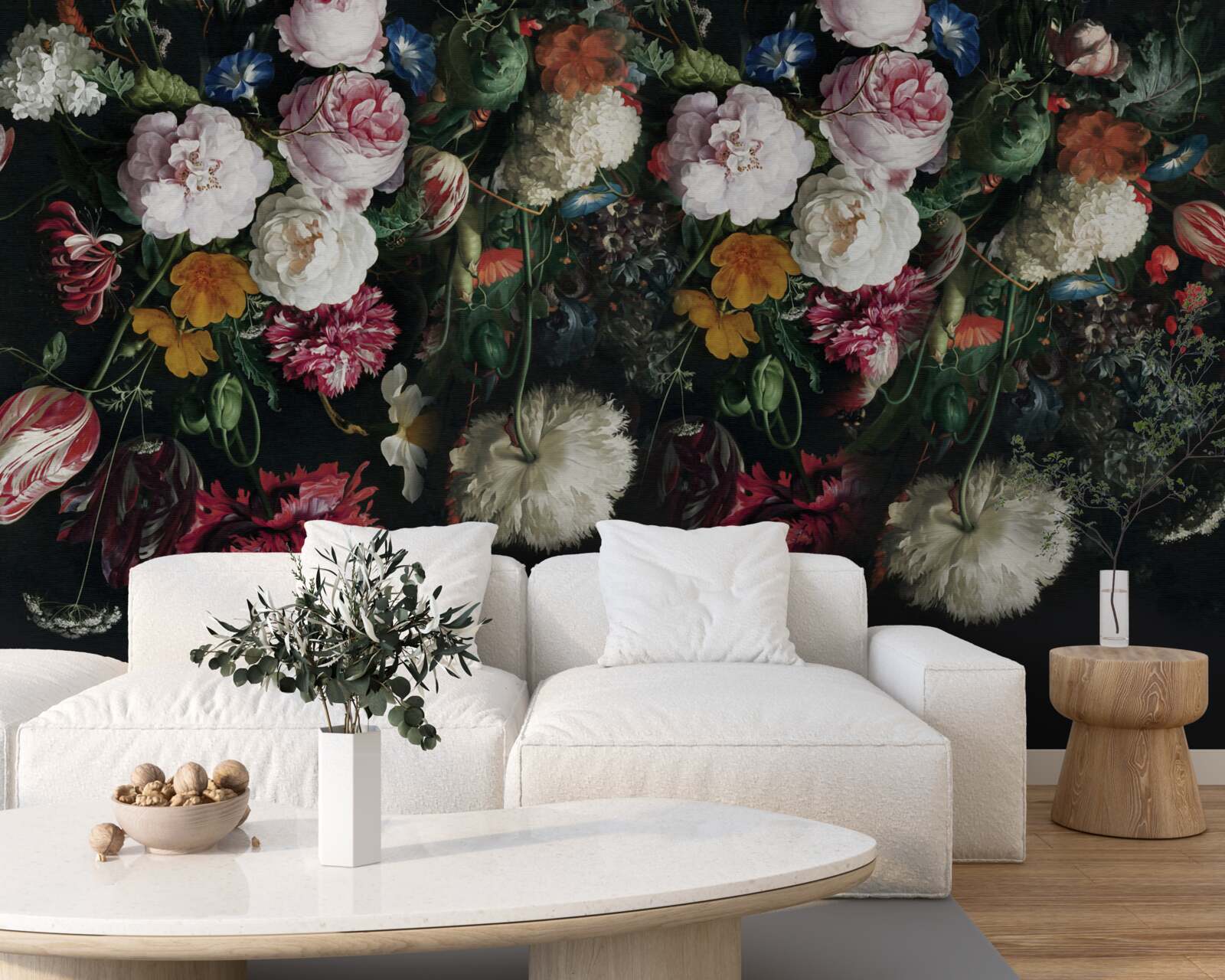 Fototapeta obcięte pąki, botanika i współczesna kreatywność