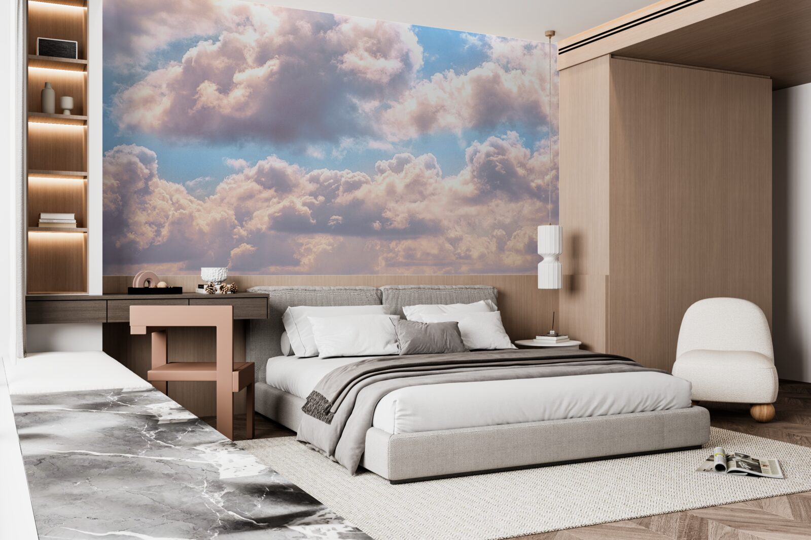 Fototapeta dzień, niebo i chmury