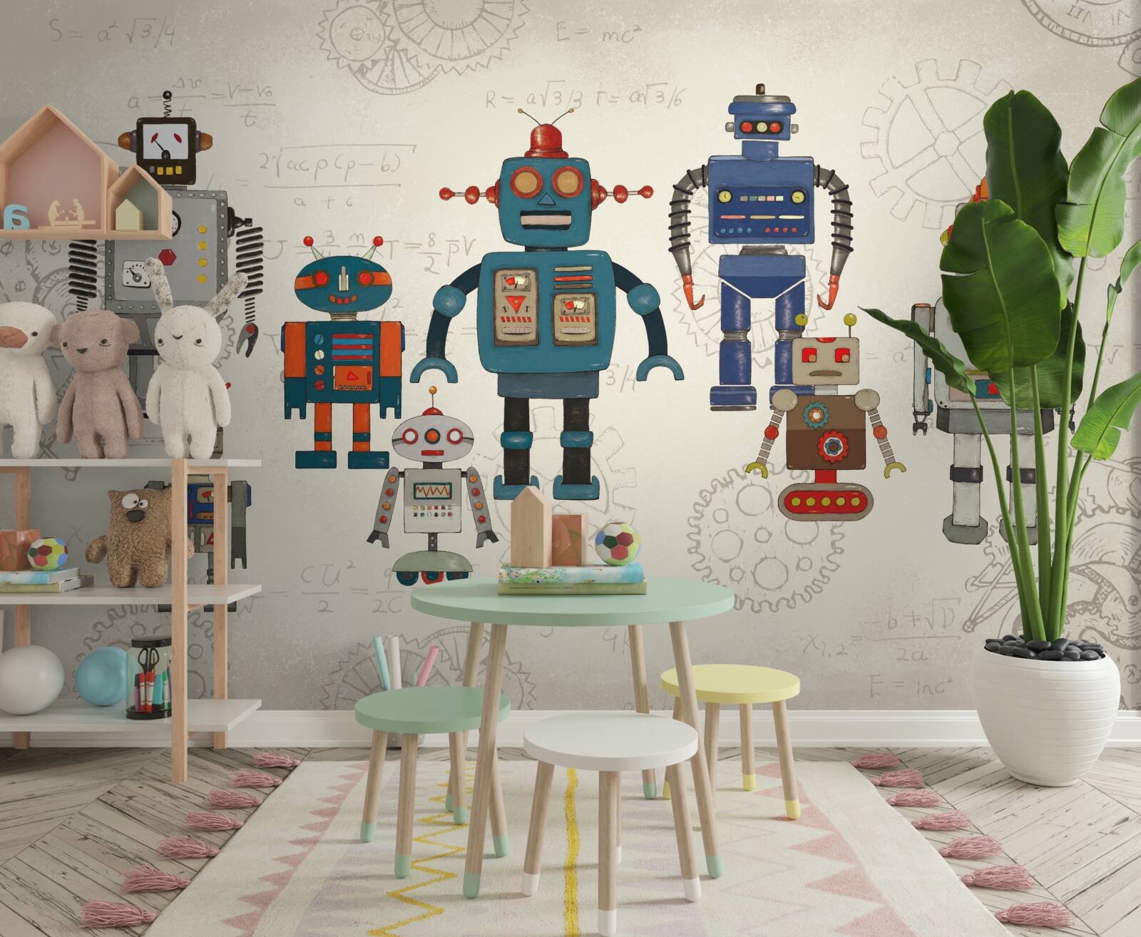 Fototapeta samochody w pokoju dziecięcym