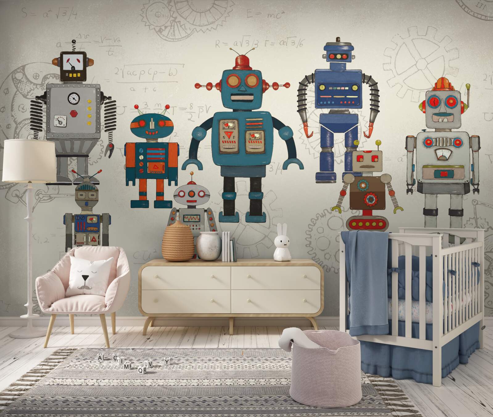Fototapeta samochody w pokoju dziecięcym