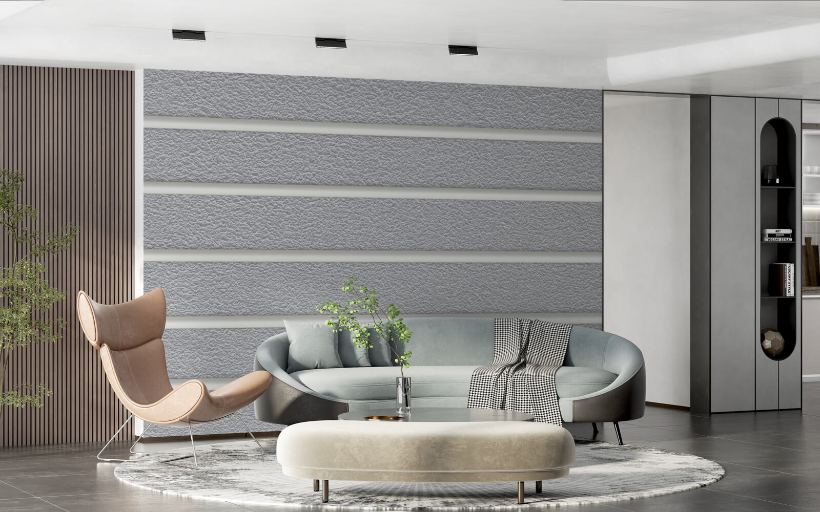 Fototapeta szare paski