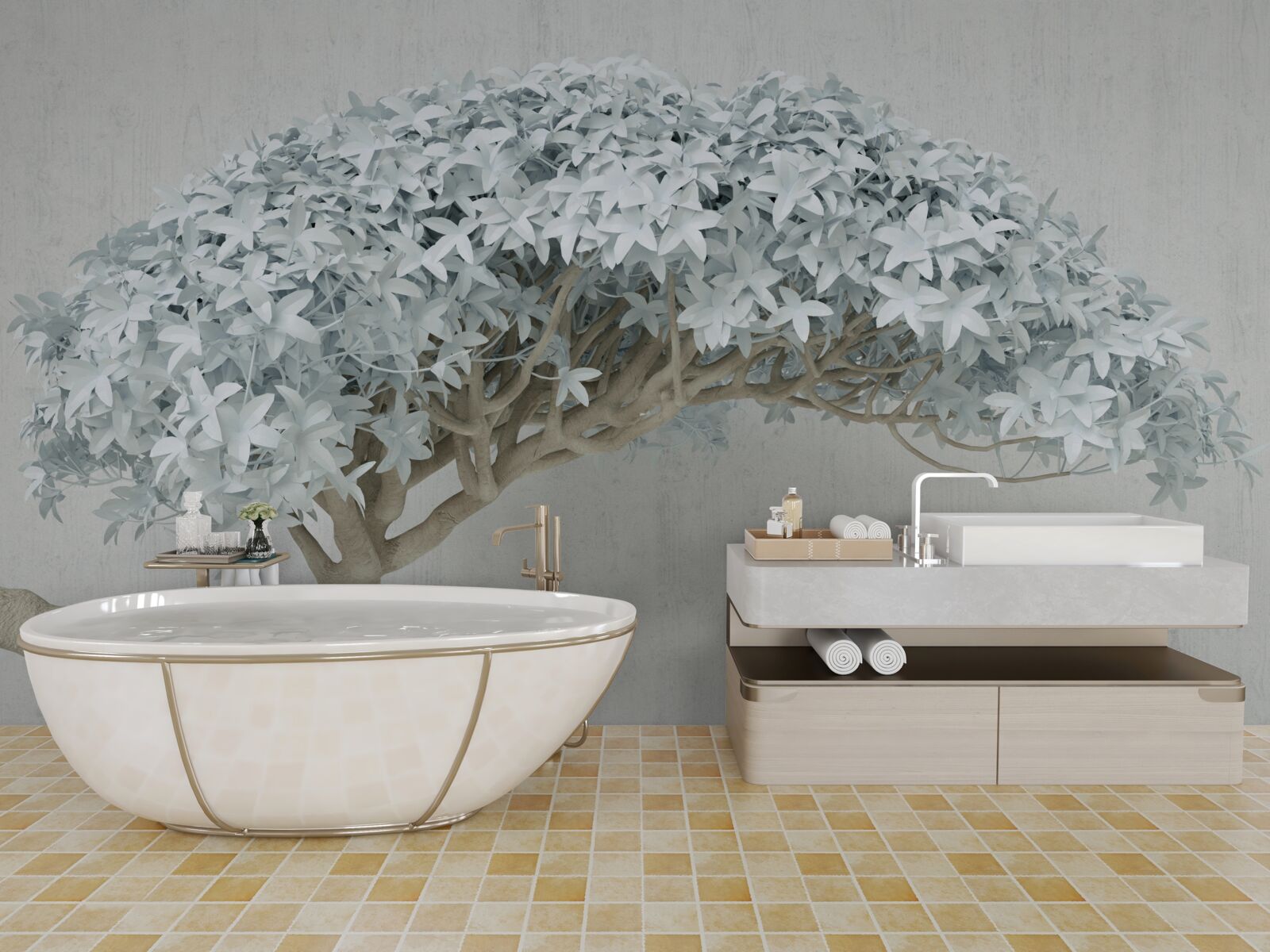 Fototapeta kwitnąca gałąź