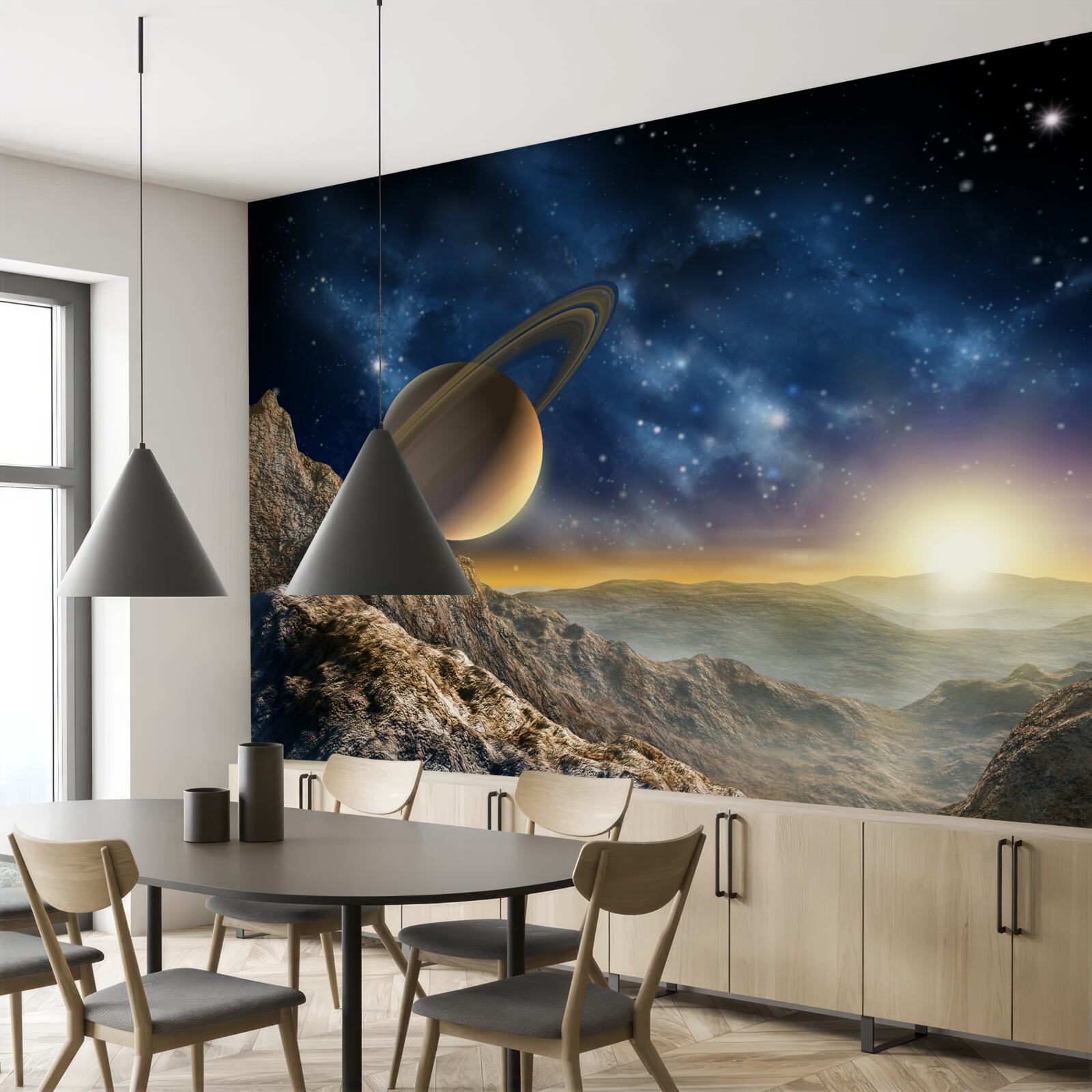 Fototapeta ziemia, wszechświat i atmosfera