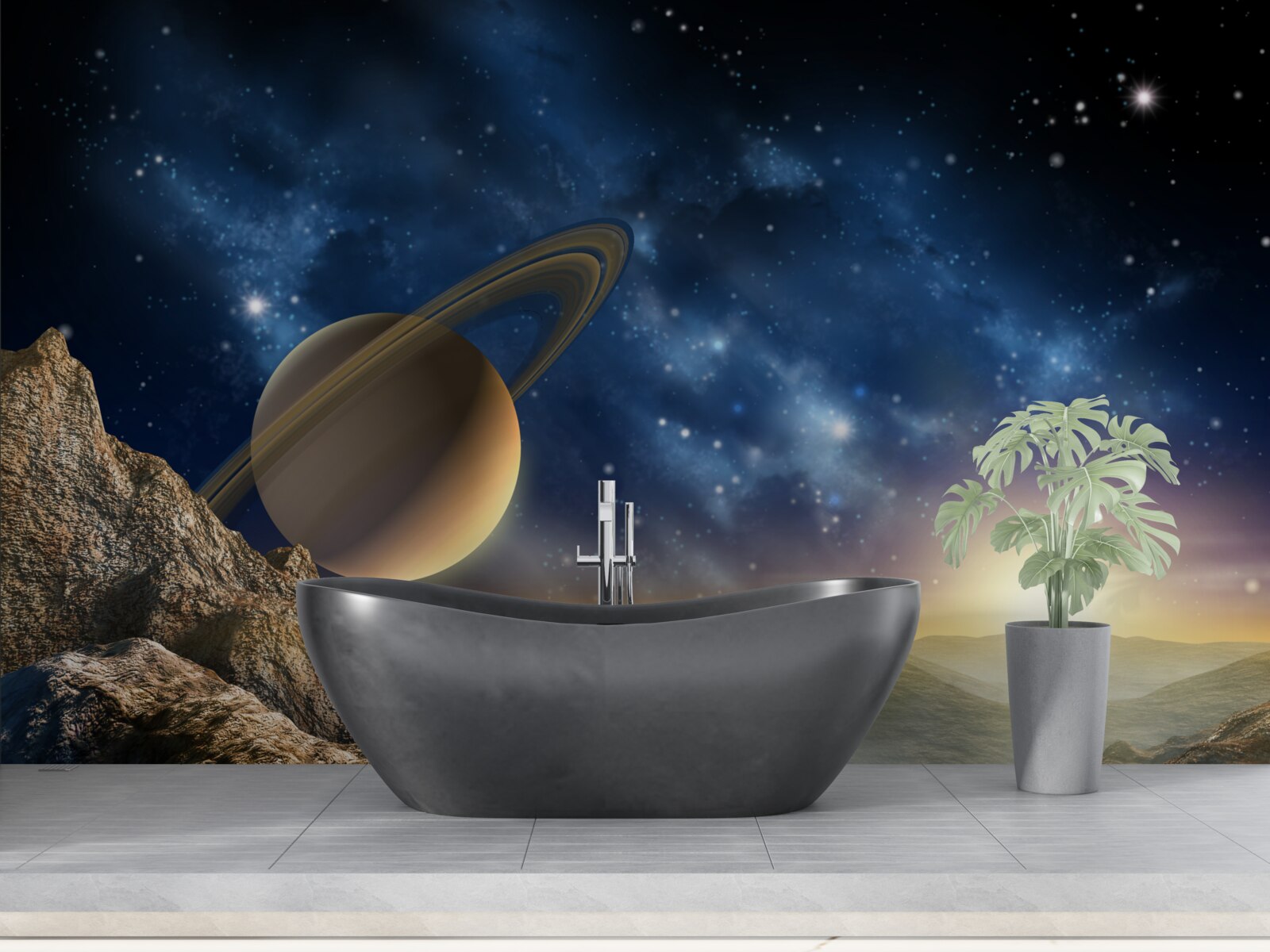 Fototapeta ziemia, wszechświat i atmosfera