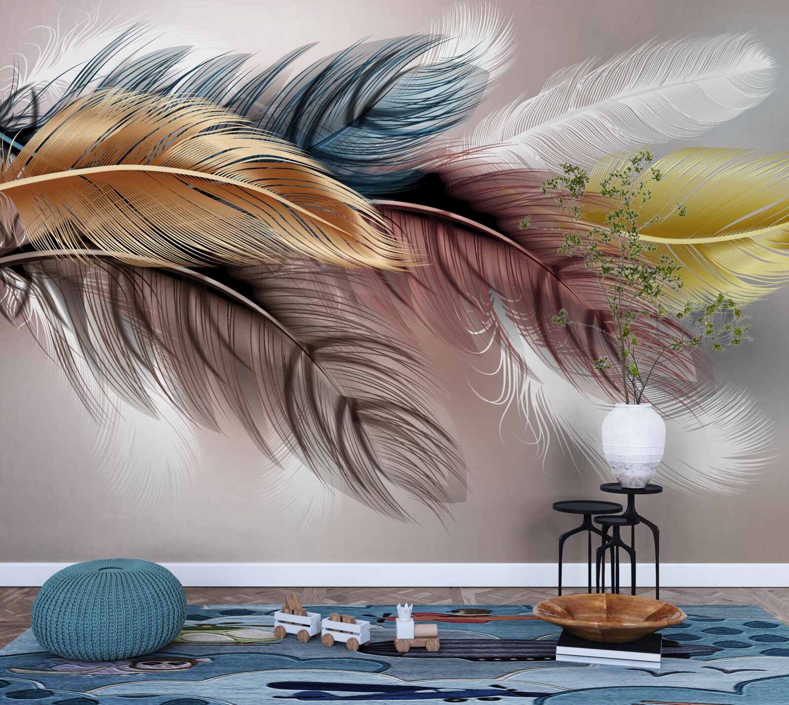 Fototapeta ołówek i elementy wyposażenia wnętrz