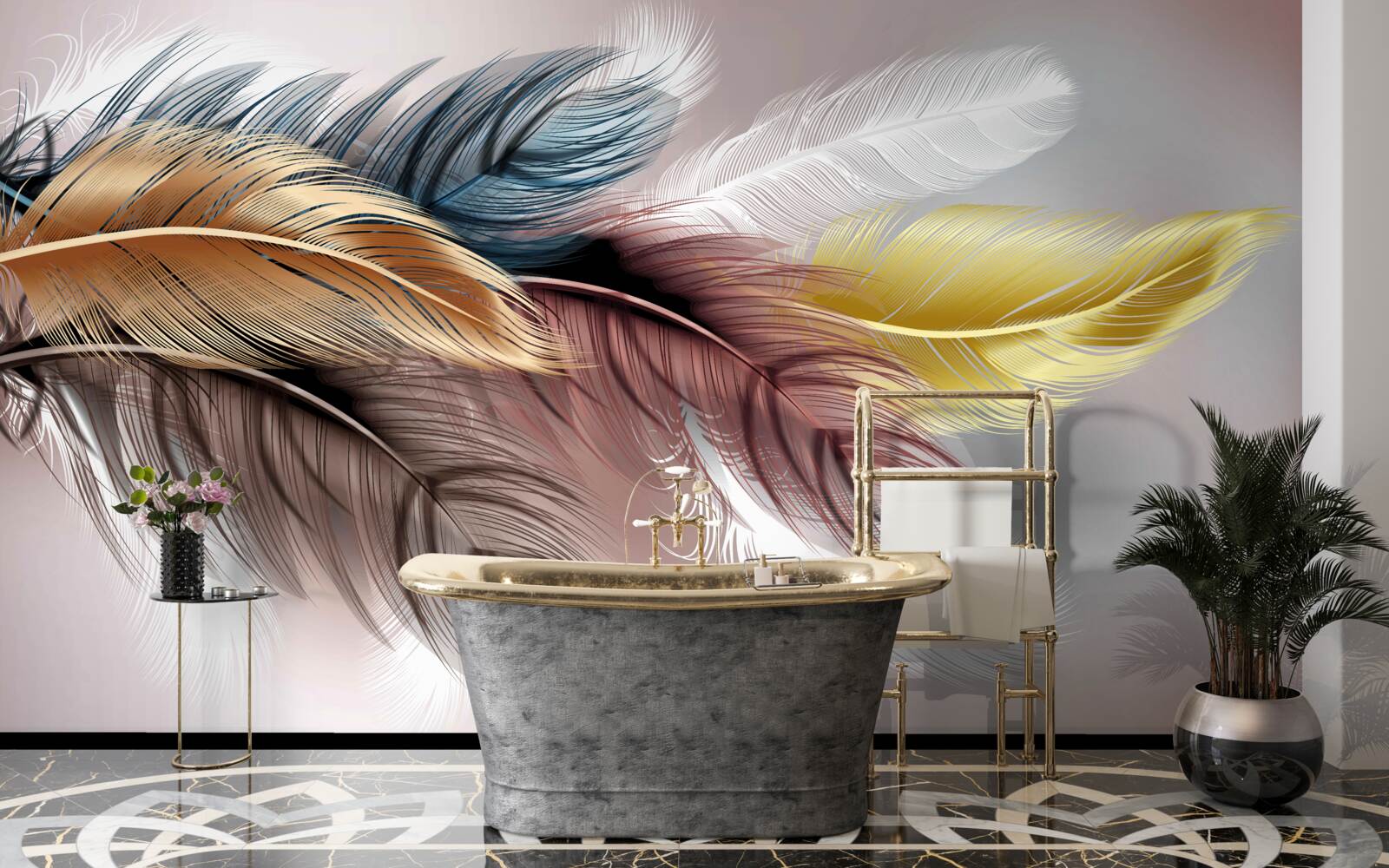 Fototapeta ołówek i elementy wyposażenia wnętrz