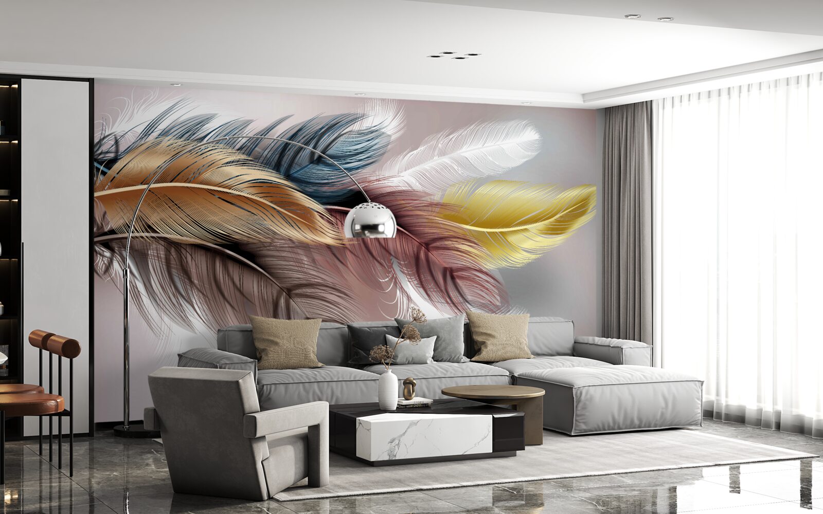 Fototapeta ołówek i elementy wyposażenia wnętrz